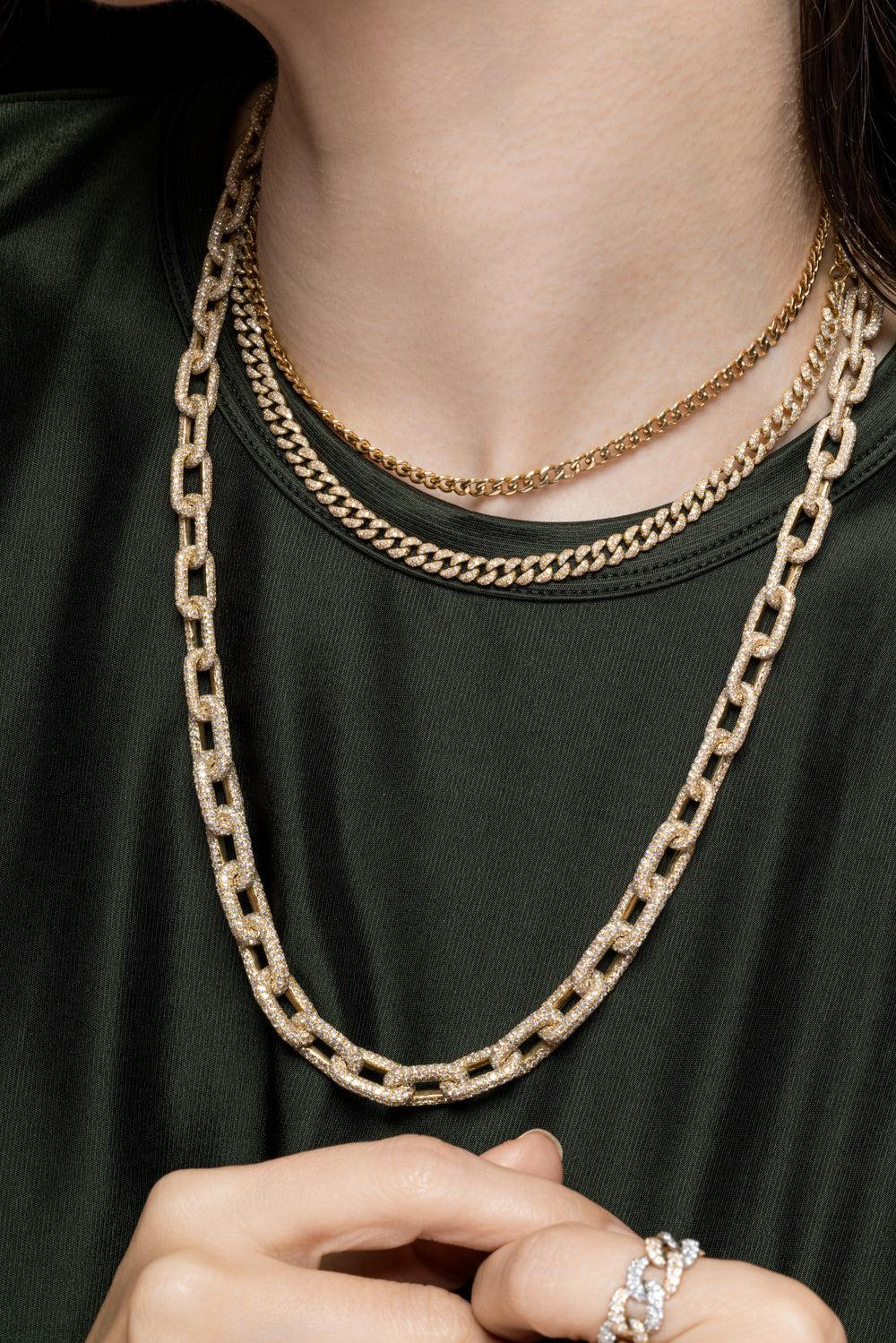 Baby Link Choker Necklace - Image 3