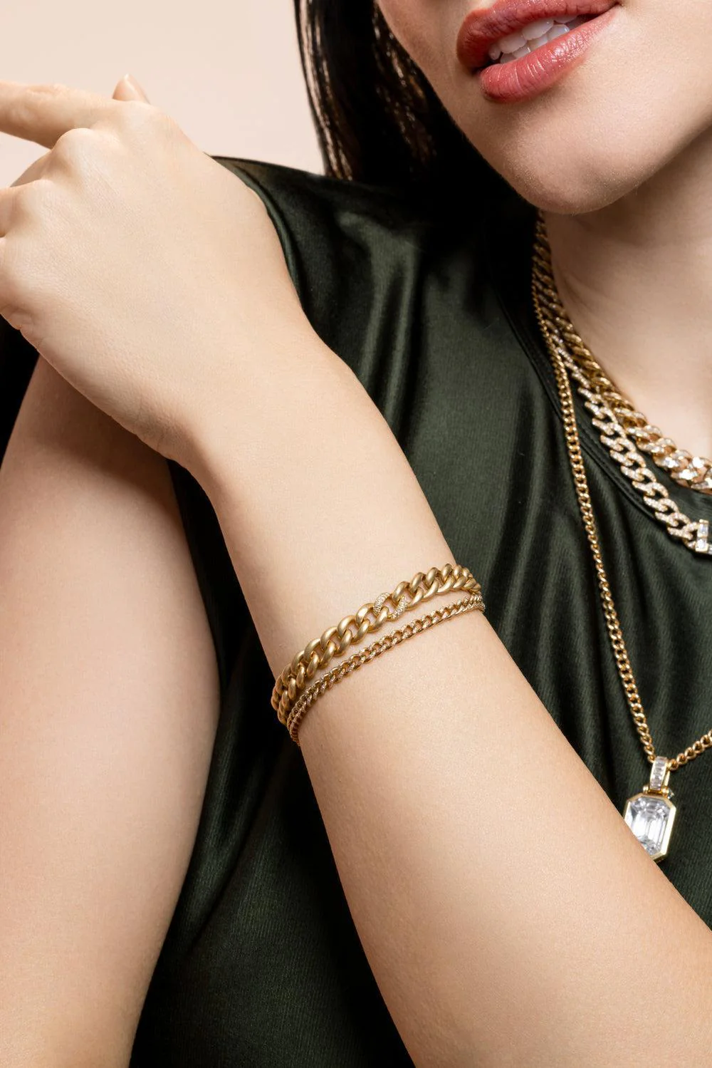 Diamond Baby Link Bracelet - Image 4
