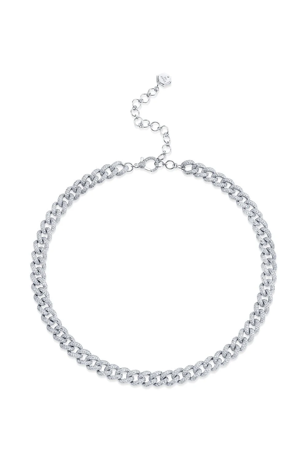 Full Pave Link Necklace