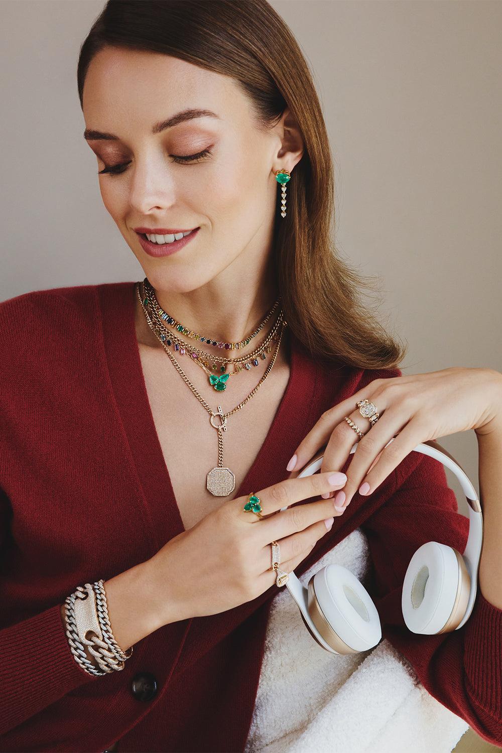 Rainbow Eternity Necklace - Image 2