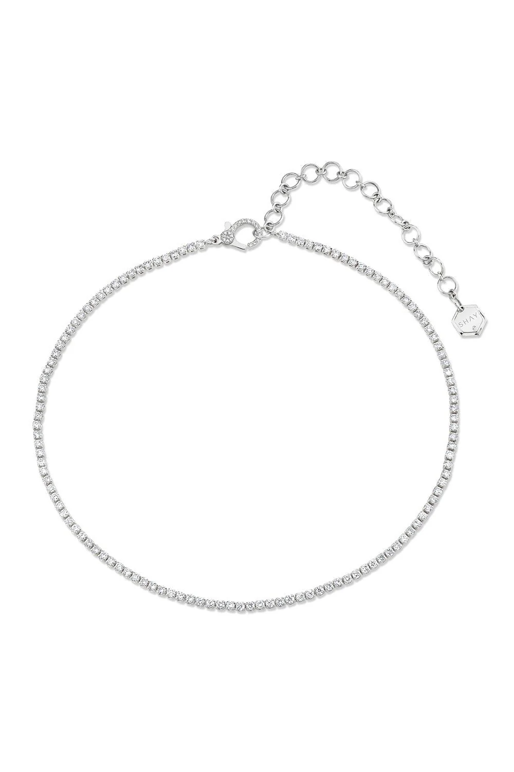 Single Line Diamond Threads Choker - Image 6