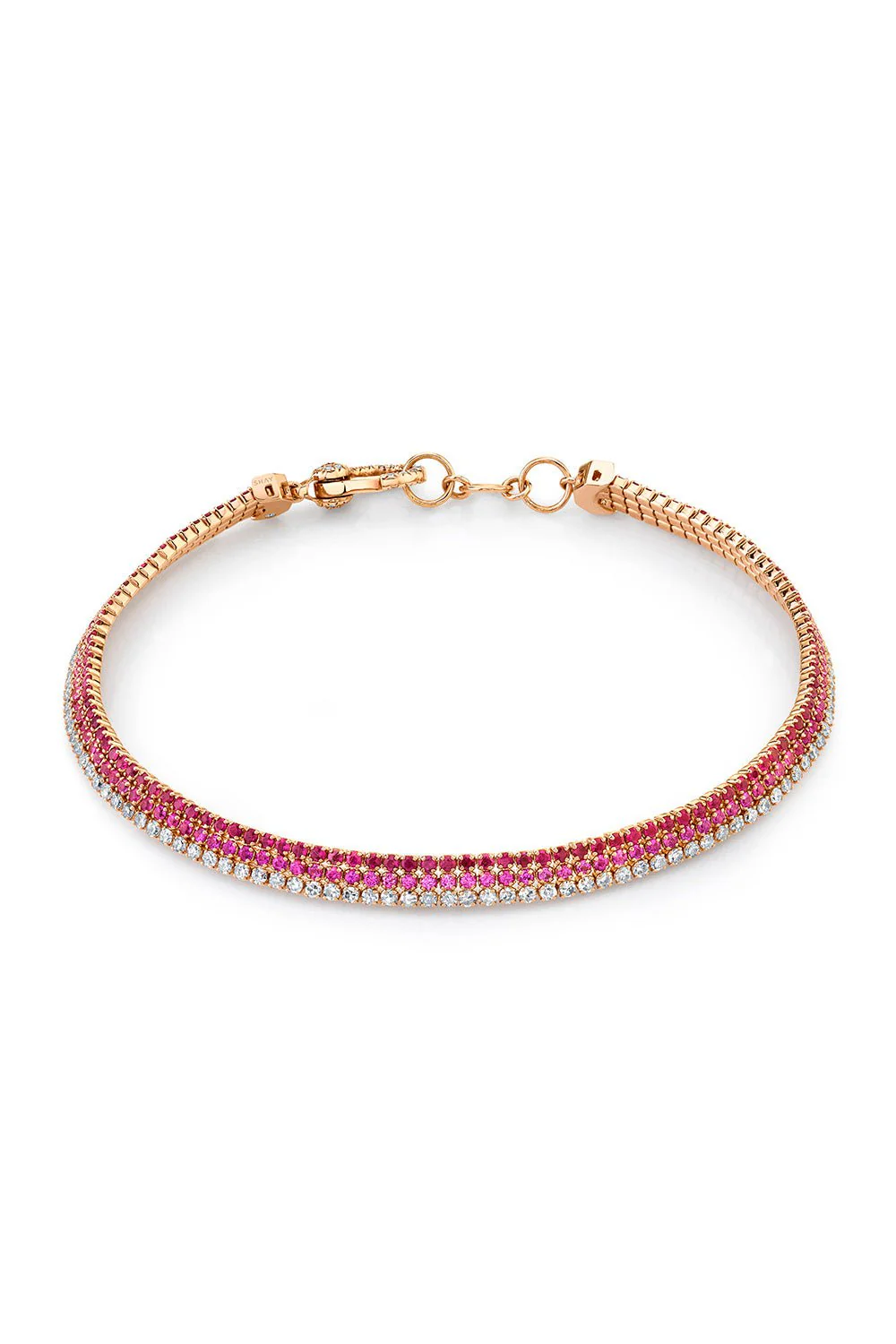Triple Stacked Threads Bracelet