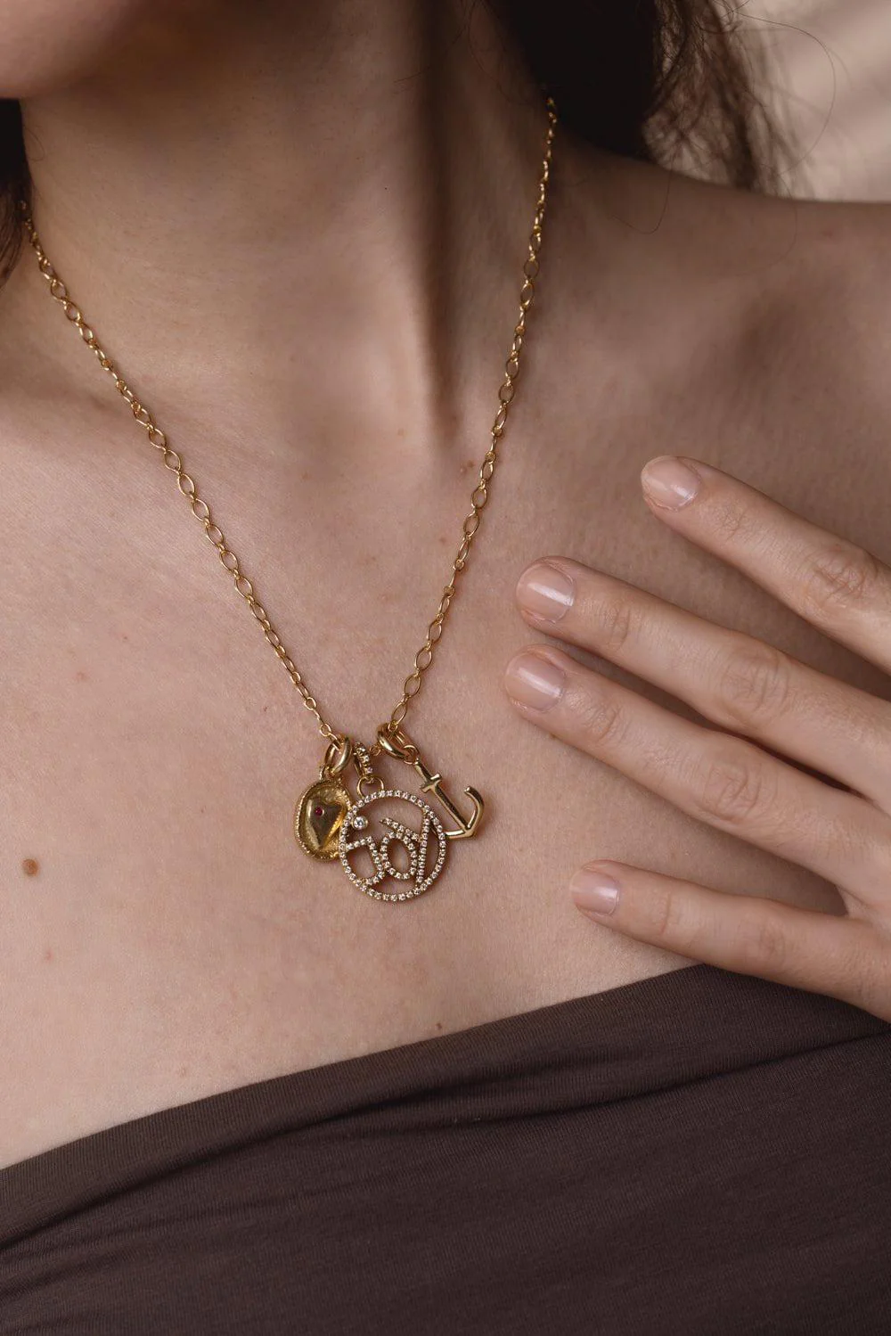 Baroque Chain Necklace - Image 3
