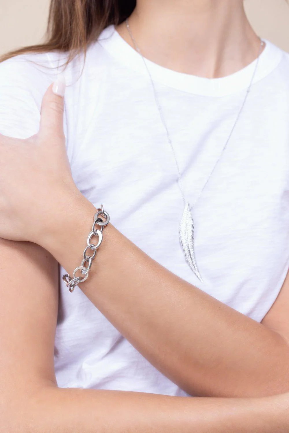Crescent Link Bracelet - Image 2