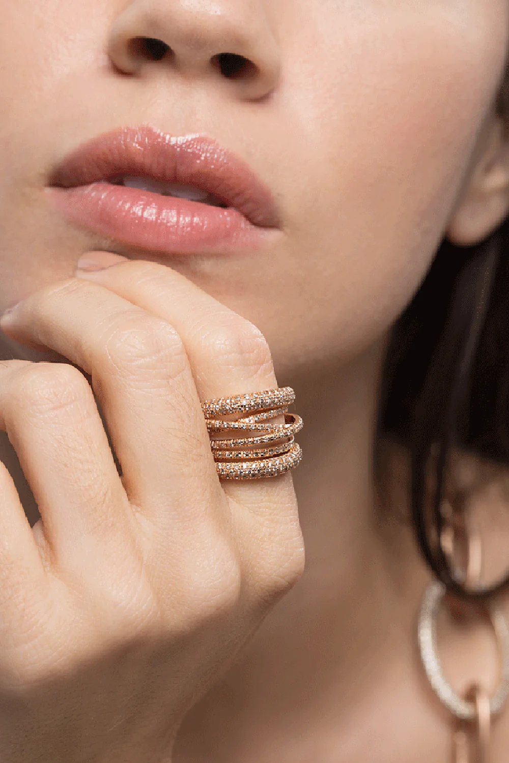 Diamond Scribble Ring - Image 2
