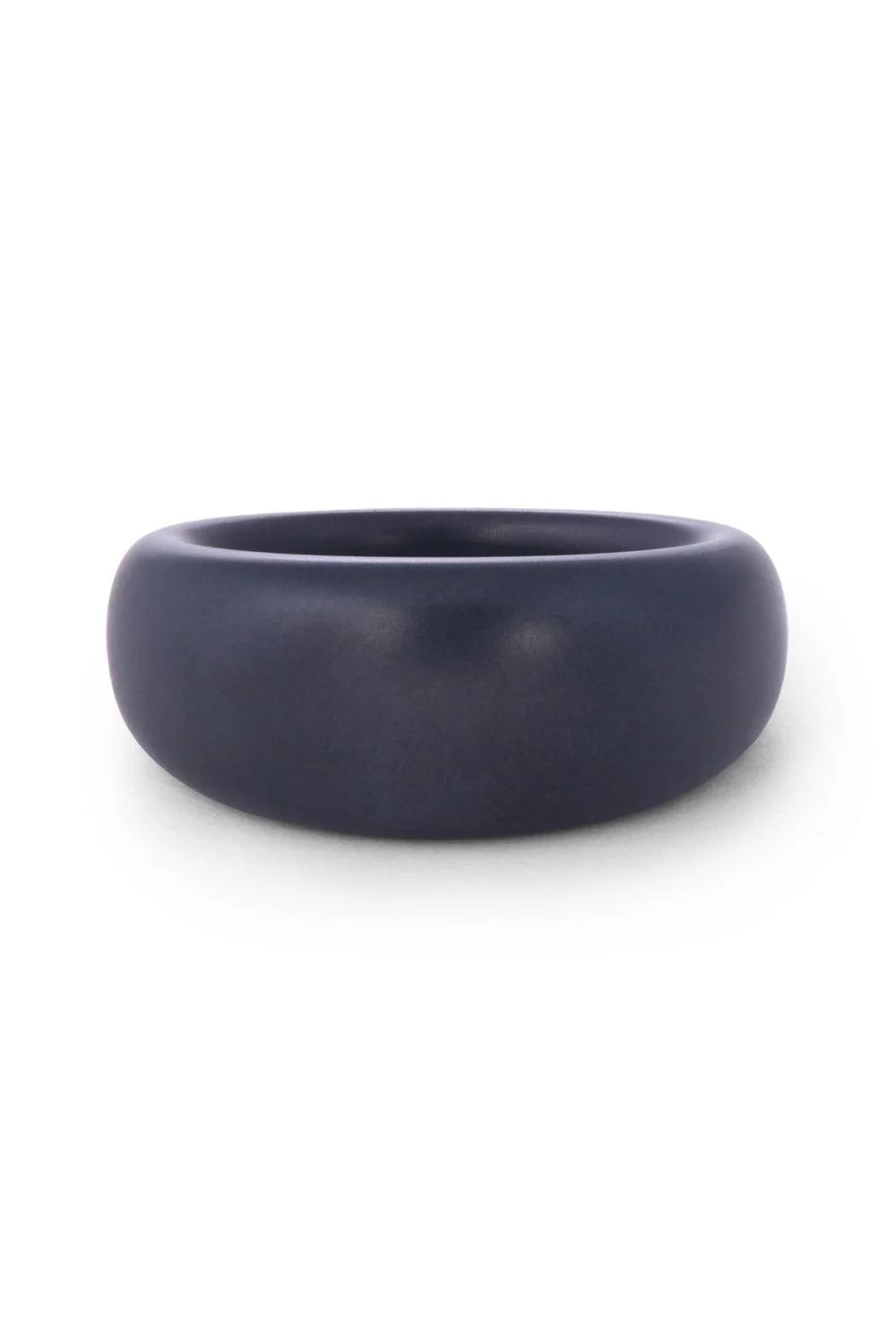 French Dome Ring - 10mm - Titanium
