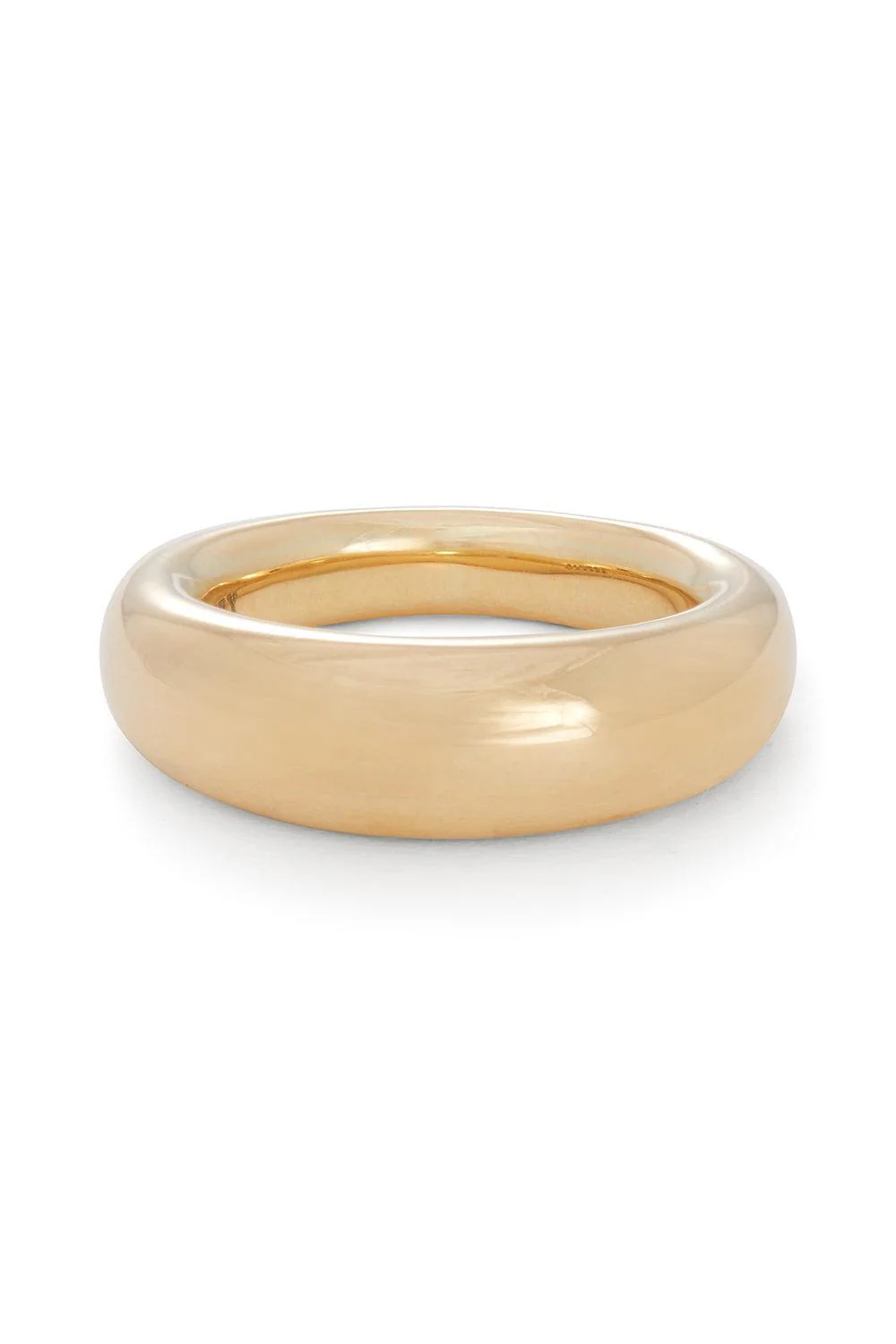 French Dome Ring - 7mm - Yellow Gold