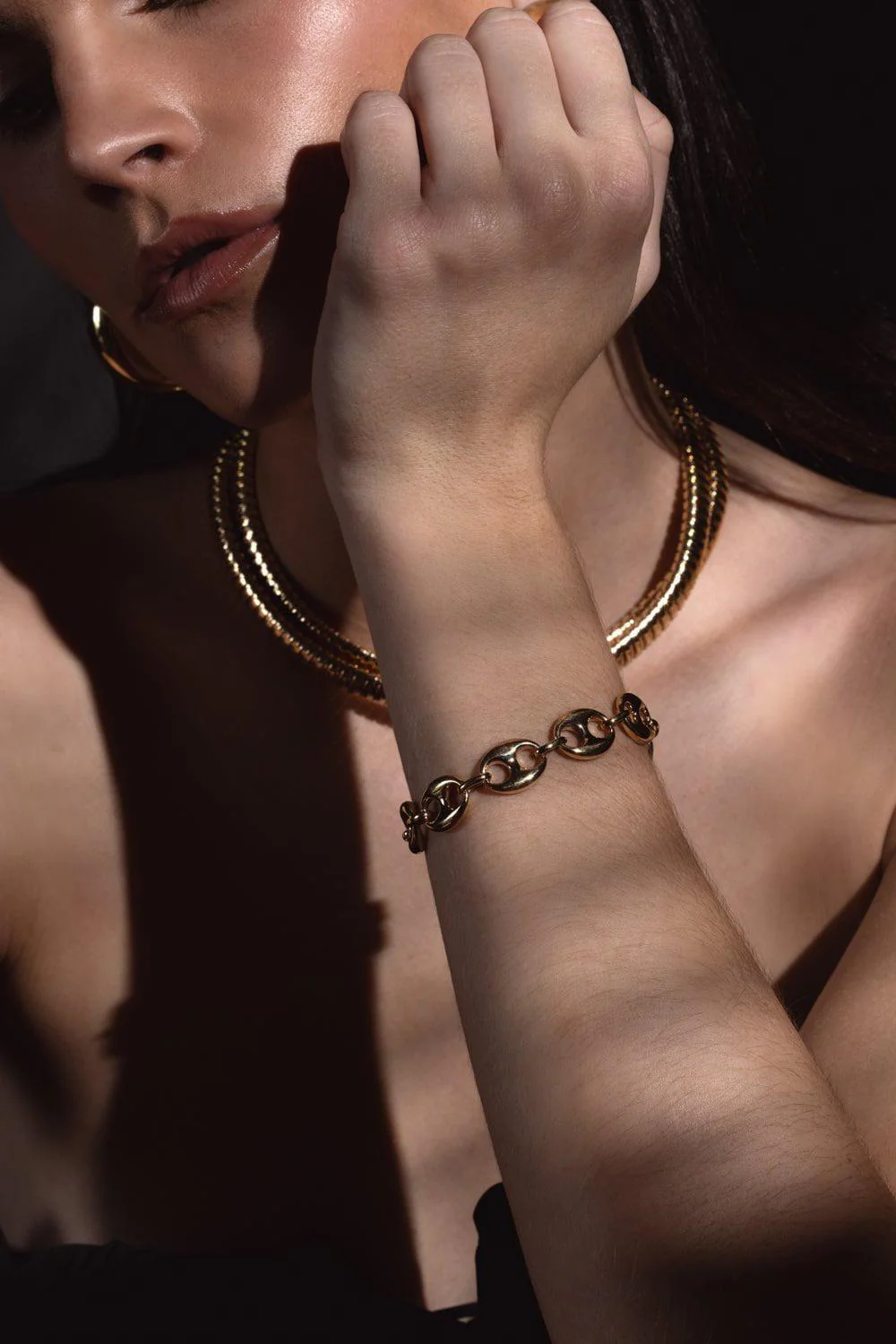 Mariner Bracelet - 7in - Yellow Gold - Image 2