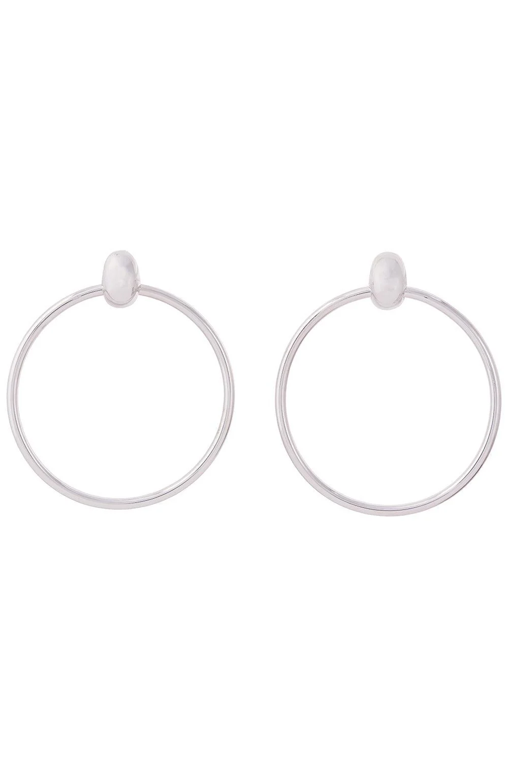 Naples Doorknocker Hoop Earrings
