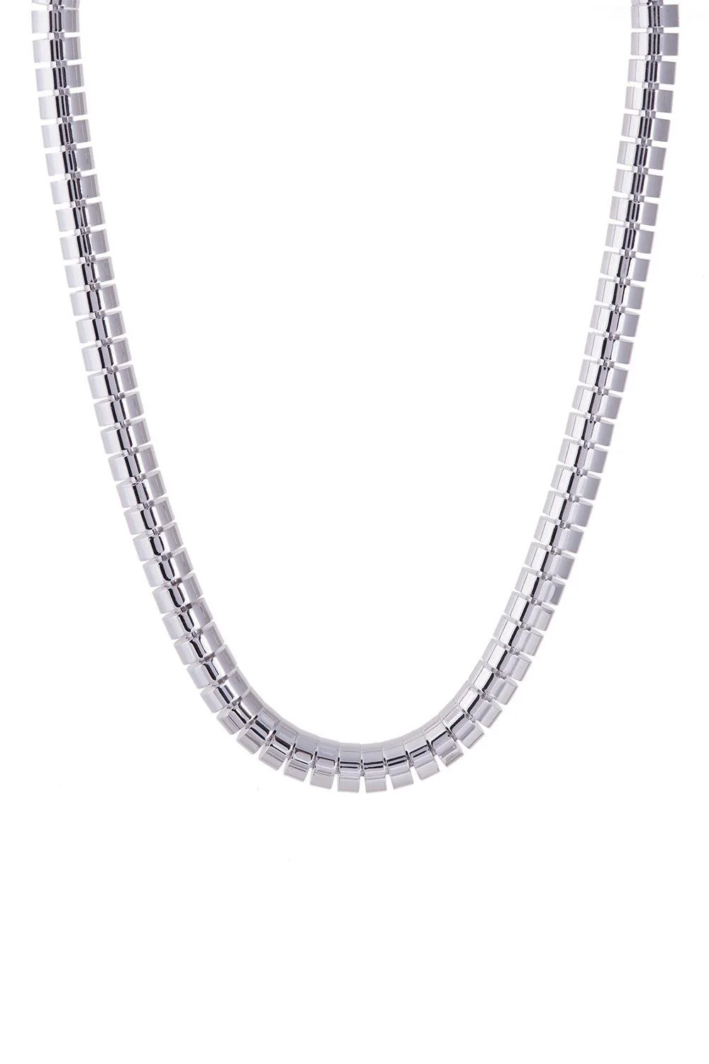 Ophelia Necklace - White Gold - 28in