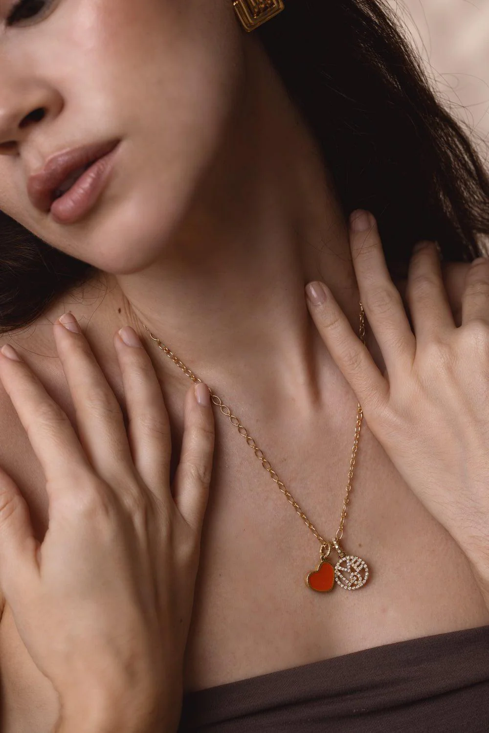 Small Diamond Love Charm - Image 3