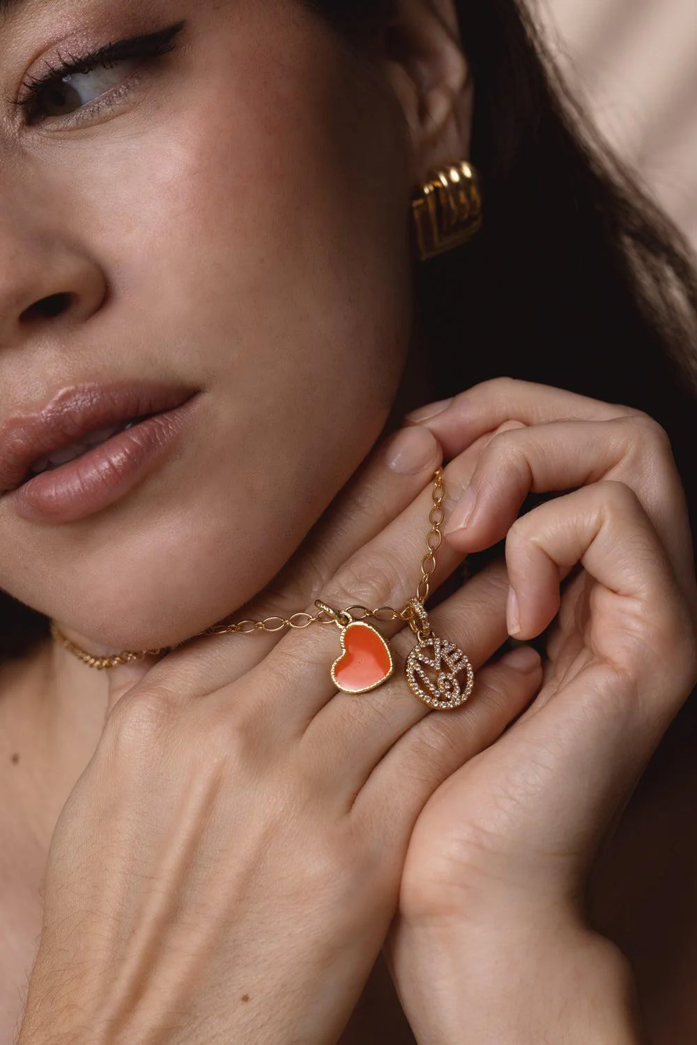Small Diamond Love Charm - Image 4