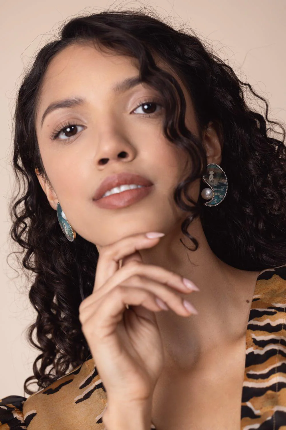 Ying Yang Rabbit Earrings - Image 6