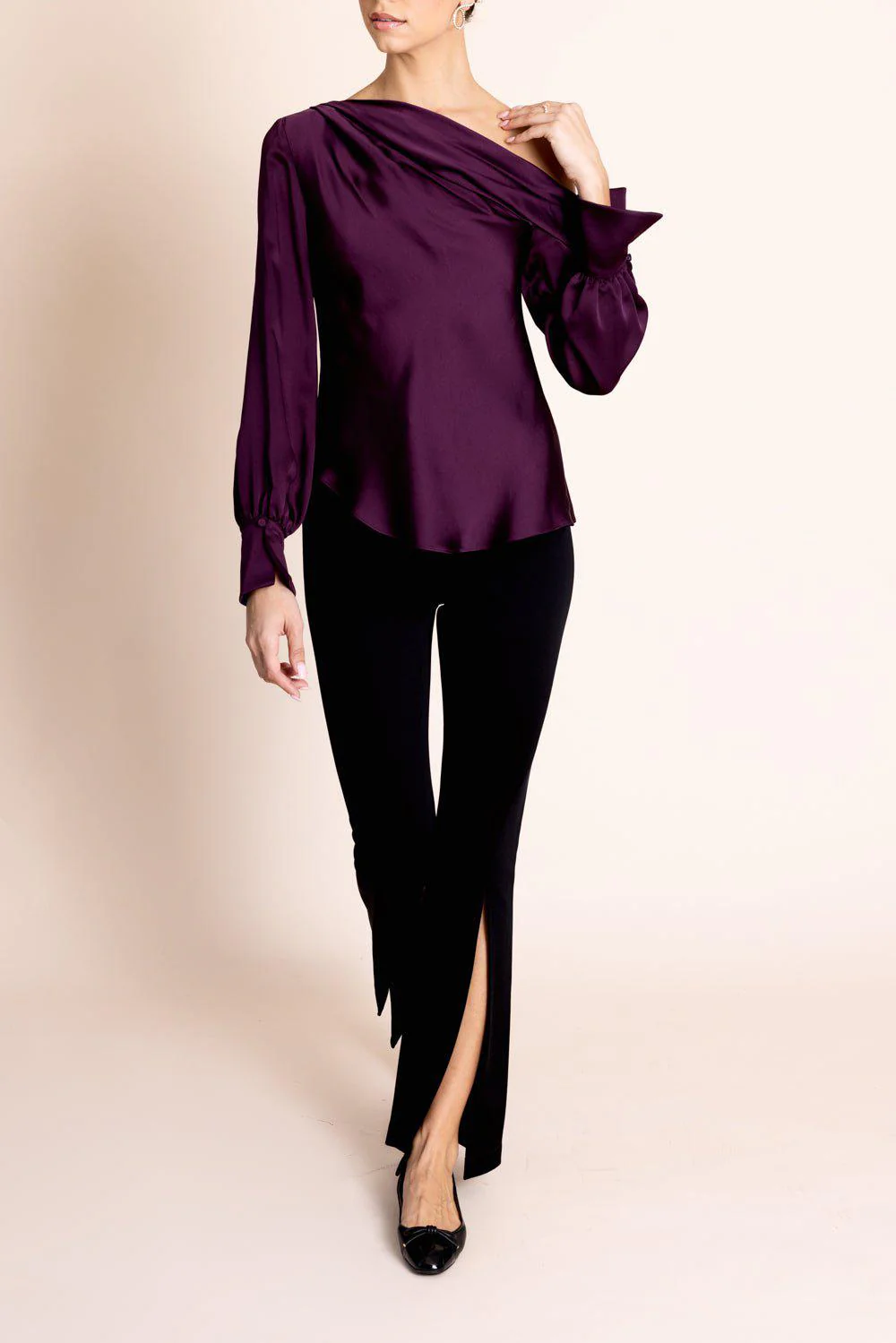 Alice Top - Plum - Image 4