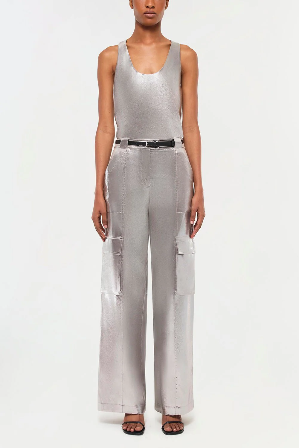 Beatriz Pant - Silver - Image 2