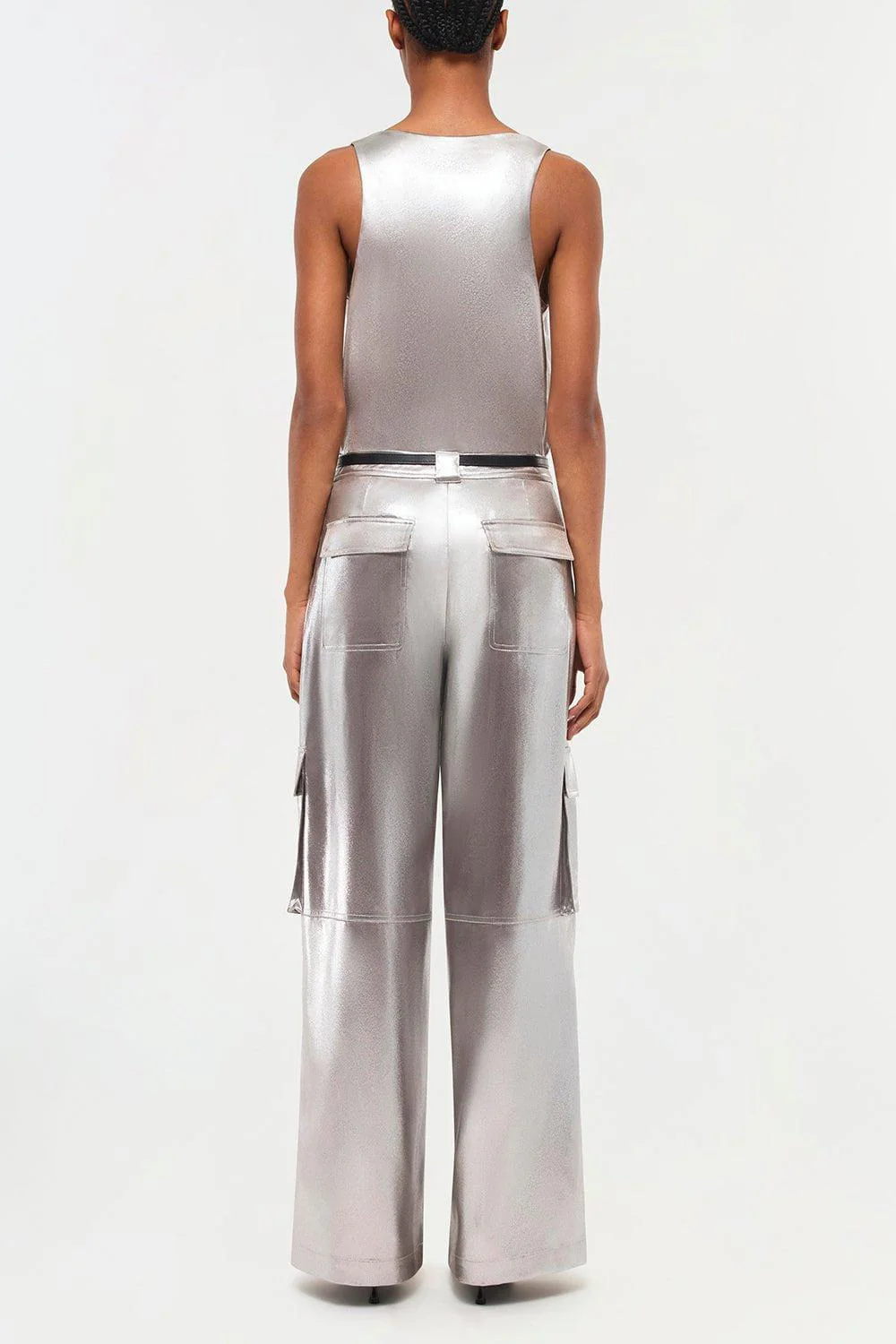 Beatriz Pant - Silver - Image 5