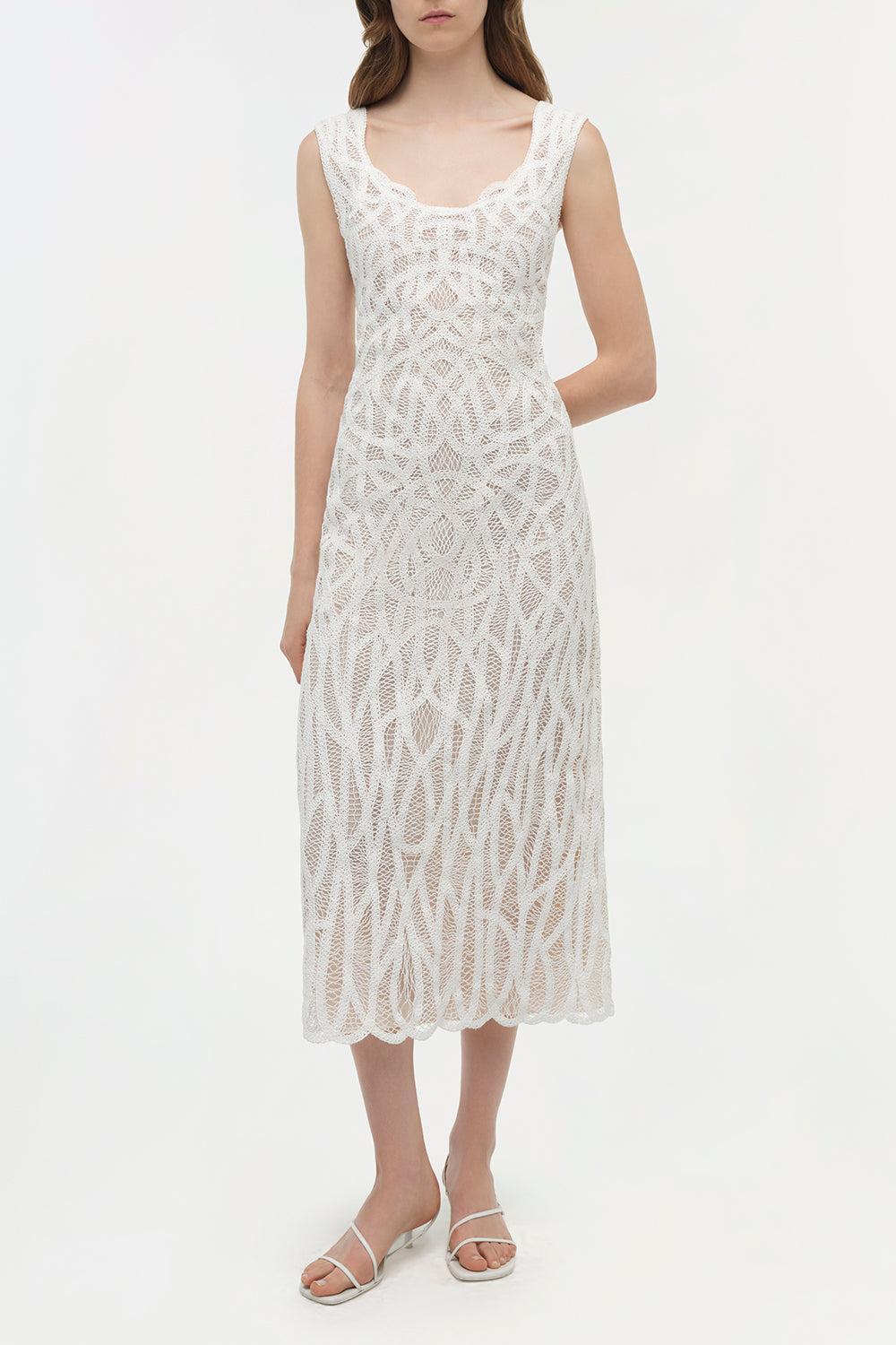 Leonora Macrame Dress - Image 3