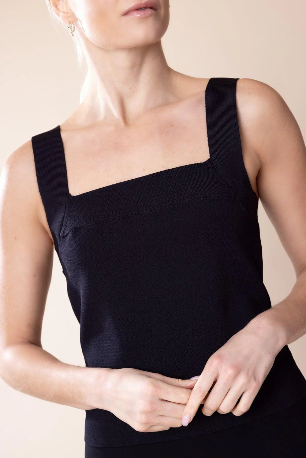 Madine Tank Top -  Black - Image 5
