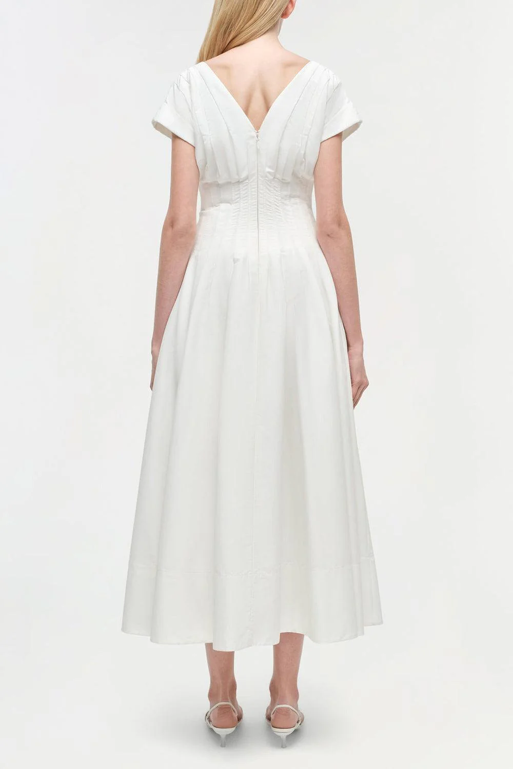 Nina Dress - White - Image 4