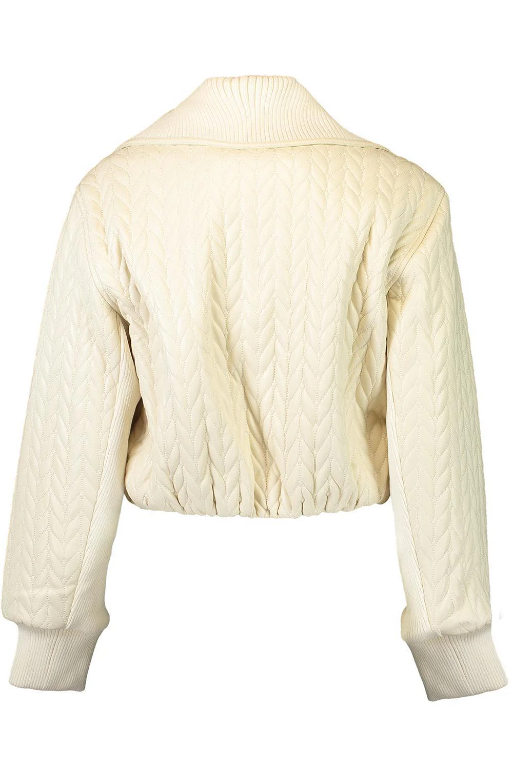 Palmer Quilted Cropped Jacket - Image 5
