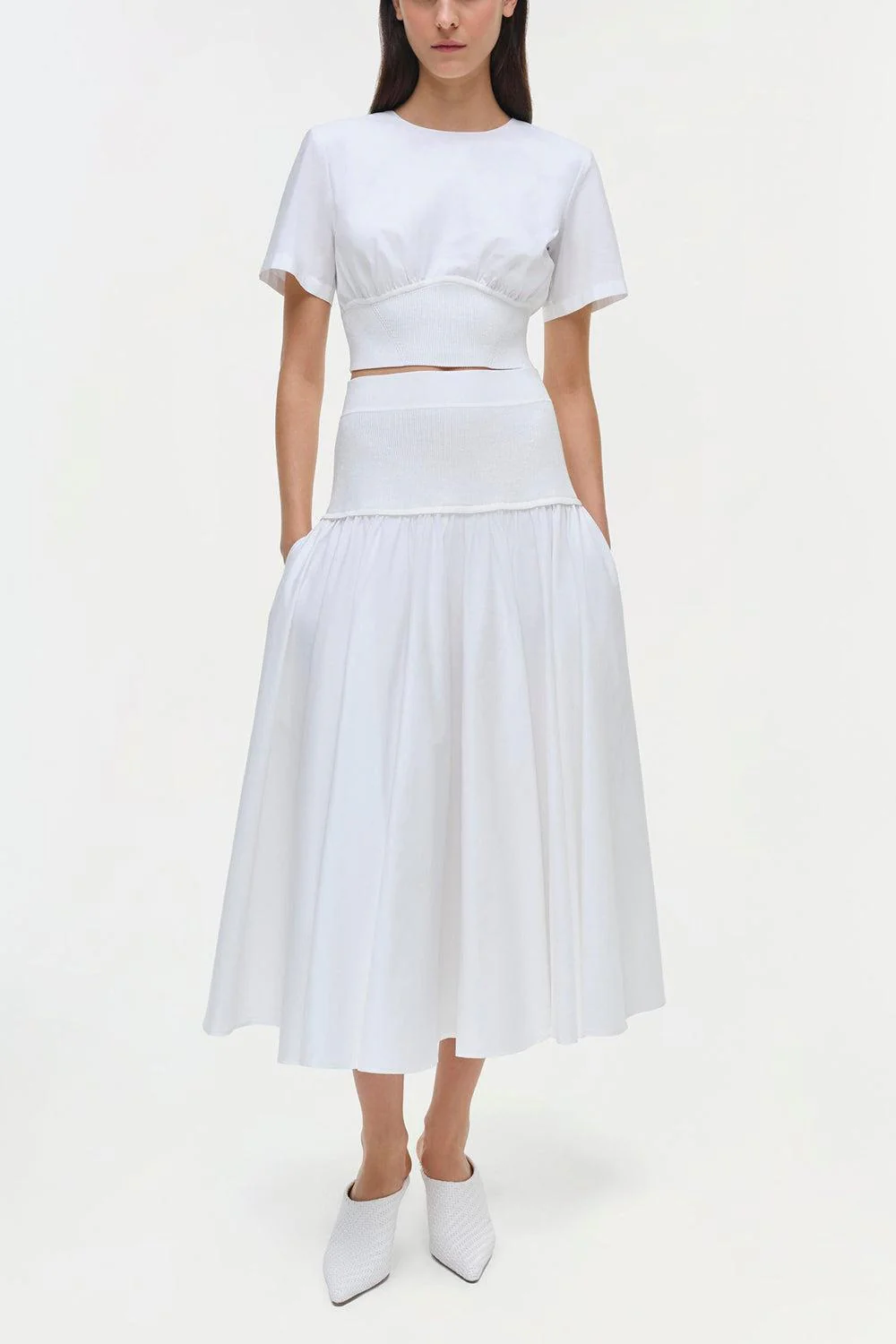 Stella Skirt - White - Image 3