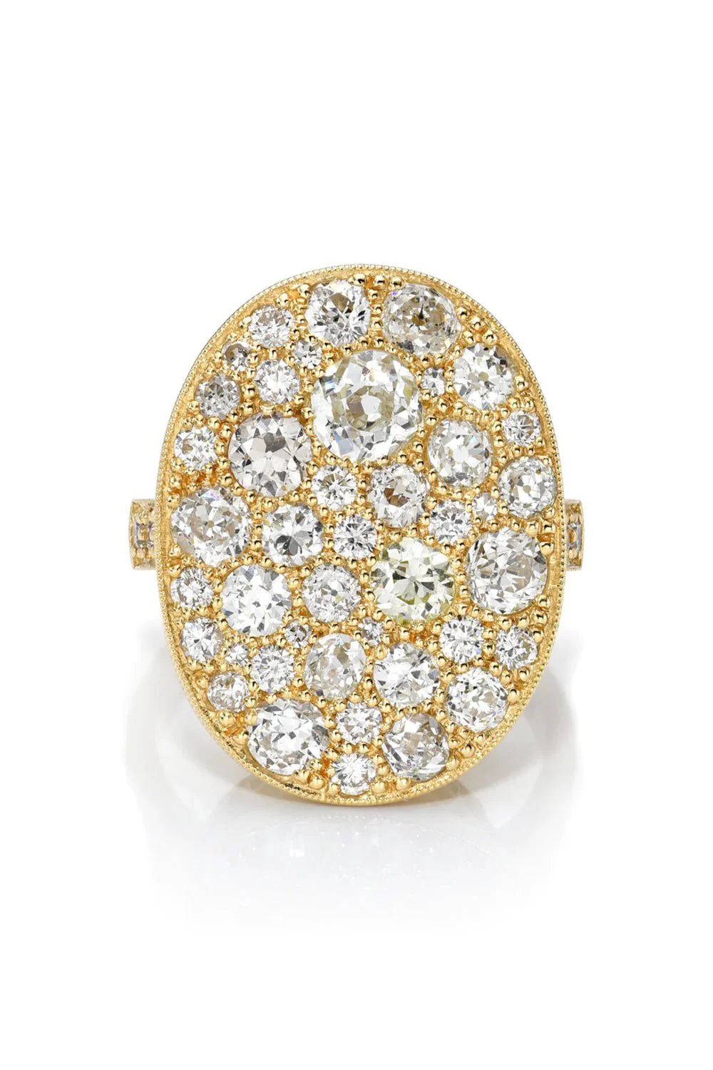 Cobblestone Diamond Ring