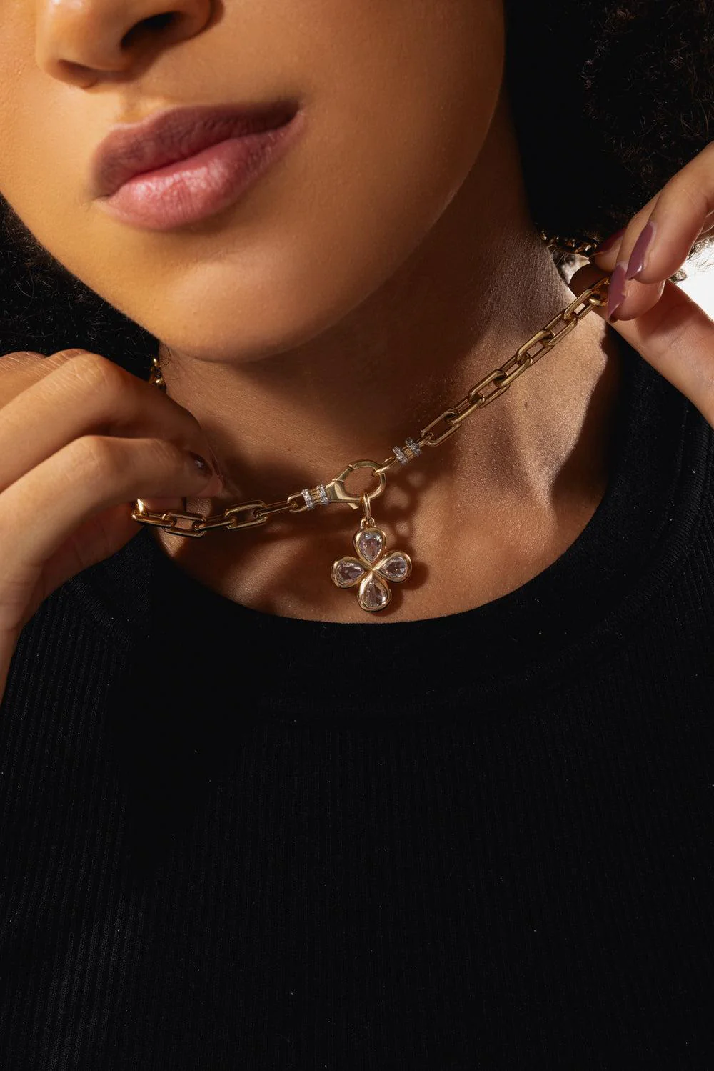 Diamond Rosemary Pendant - Image 4