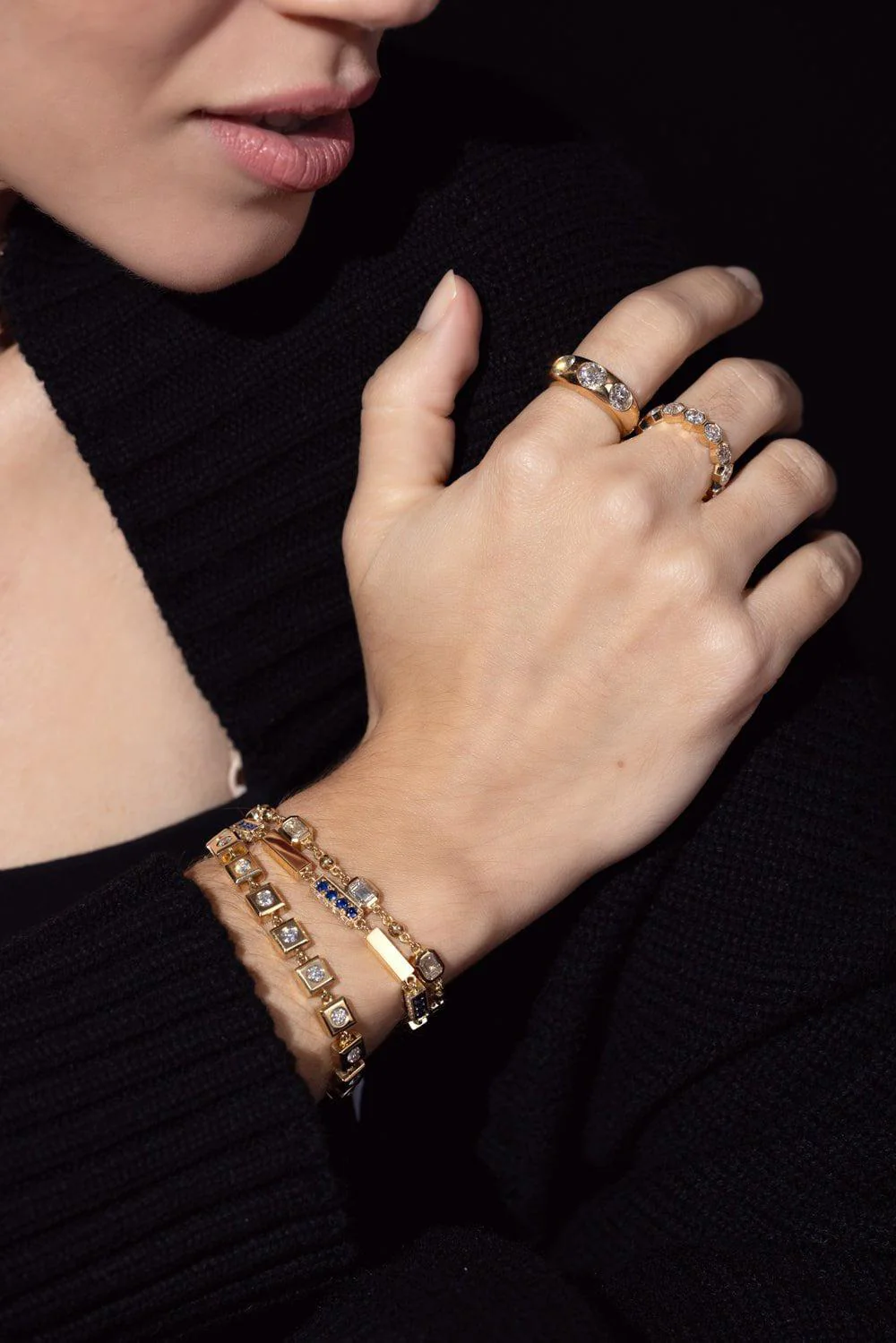 Giana Blue Sapphire Bracelet - Image 2