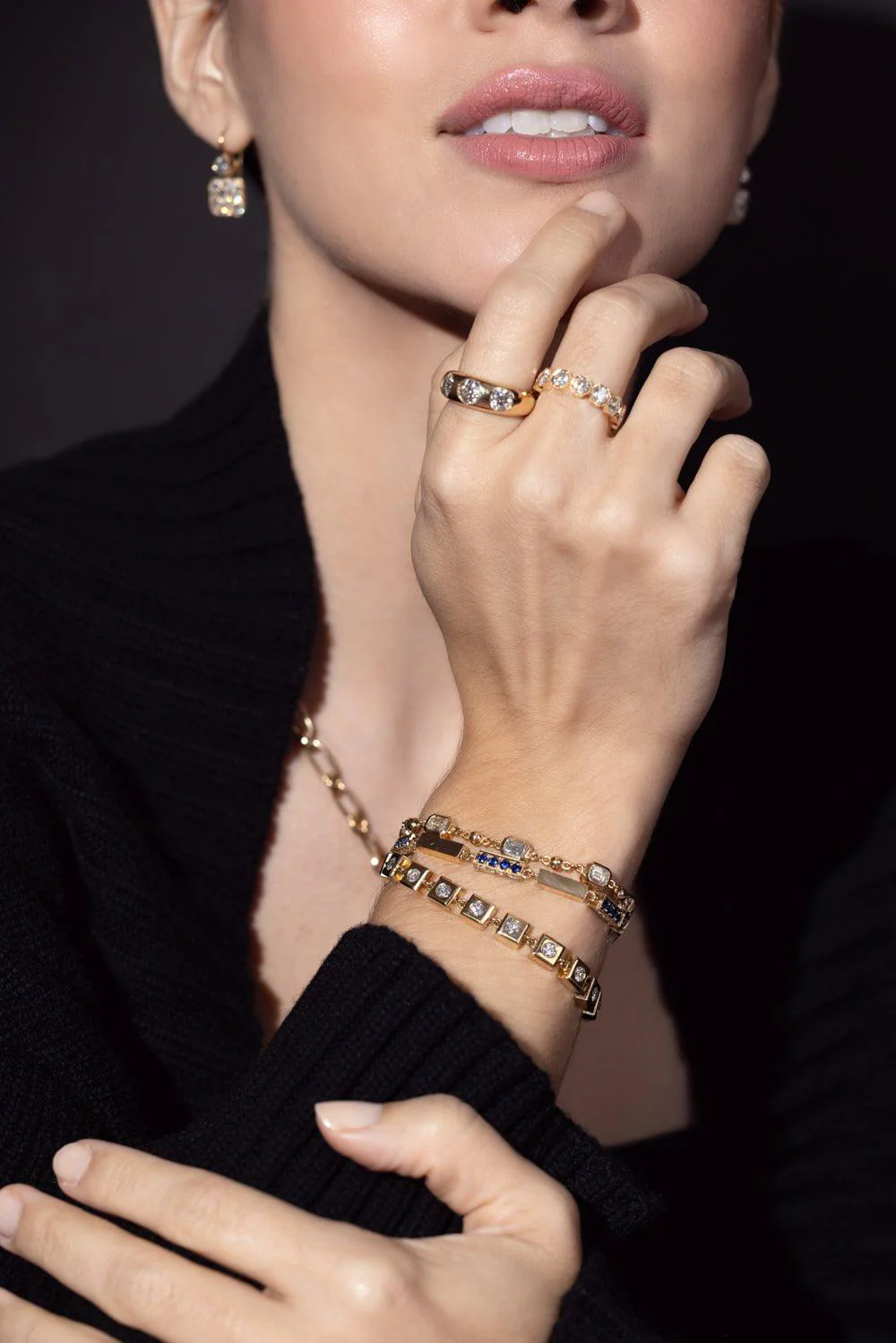 Giana Blue Sapphire Bracelet - Image 3