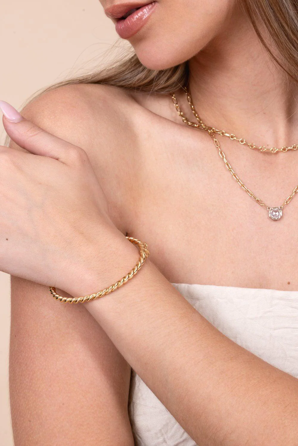 Lara Bangle Bracelet - Image 4