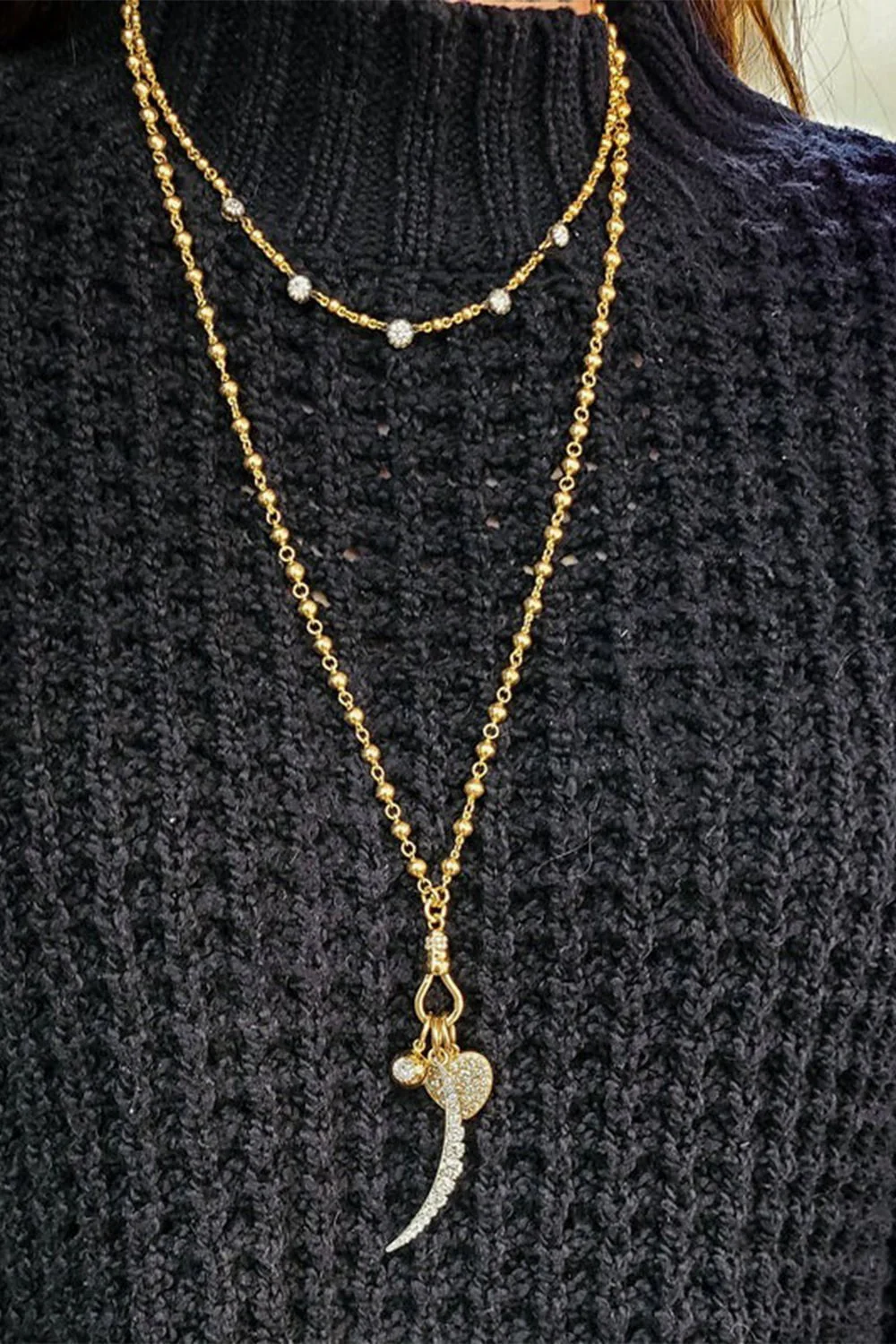 Large Cobblestone Cressida Charm - Image 3
