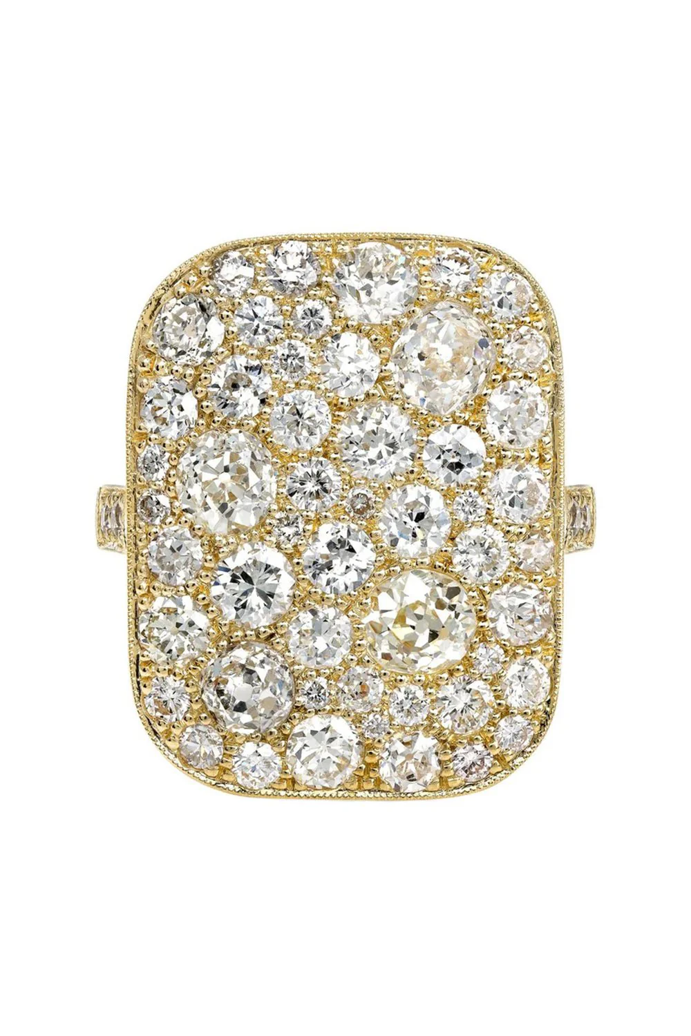 Rectangular Cobblestone Ring