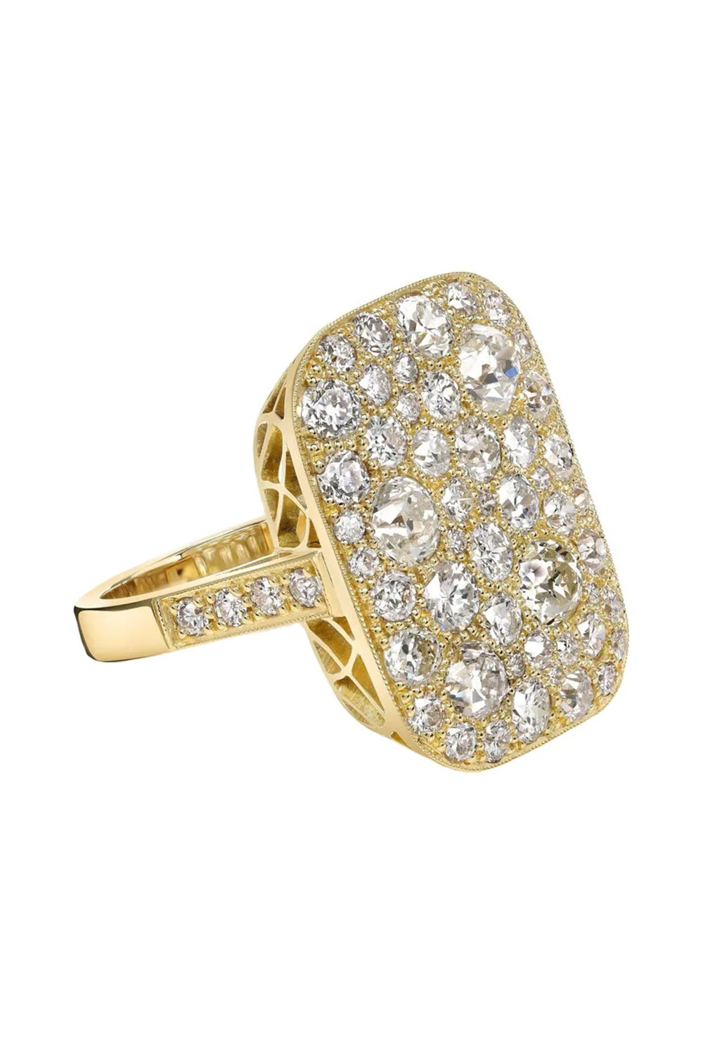 Rectangular Cobblestone Ring - Image 5