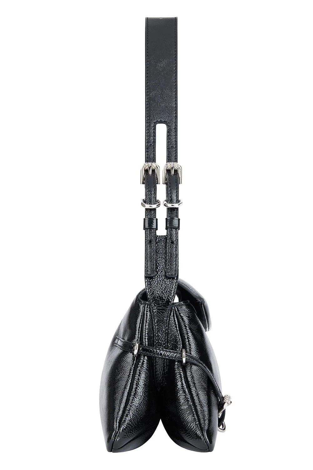 Small P'tit Voyou Bag - Black - Image 7