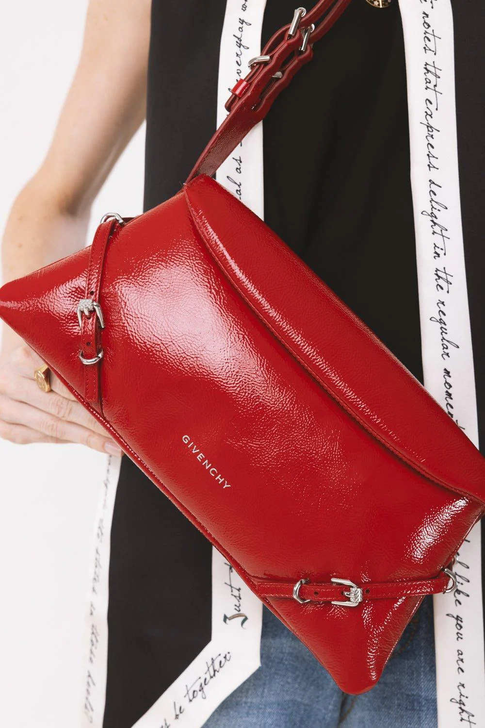 Small P'tit Voyou Bag - Vermillon - Image 4