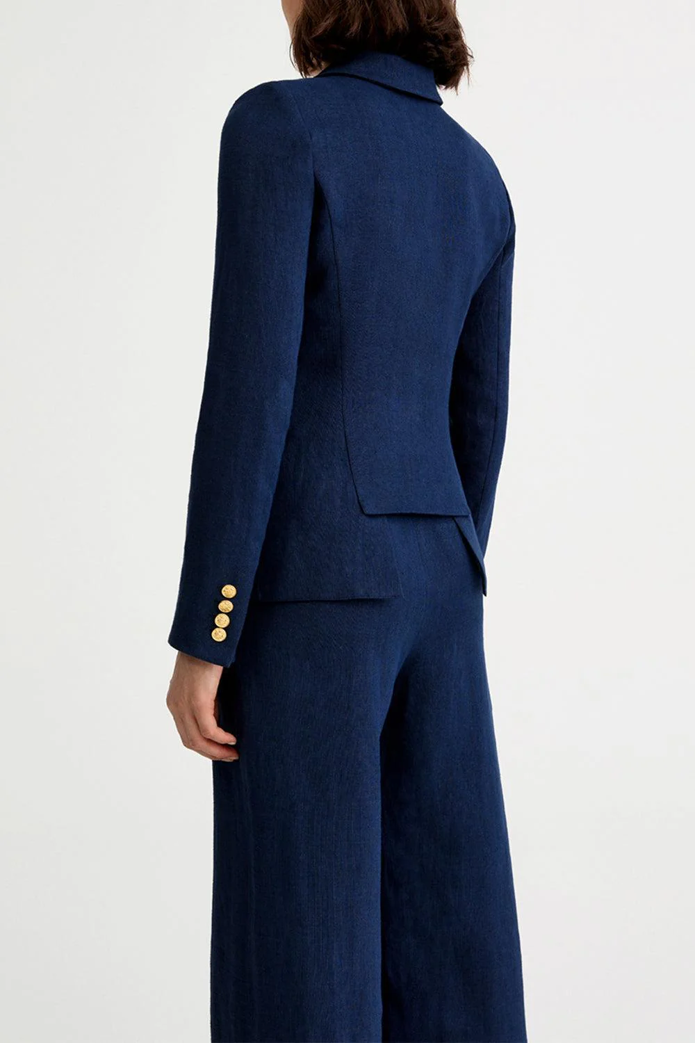 Classic Duchess Blazer - Navy - Image 3