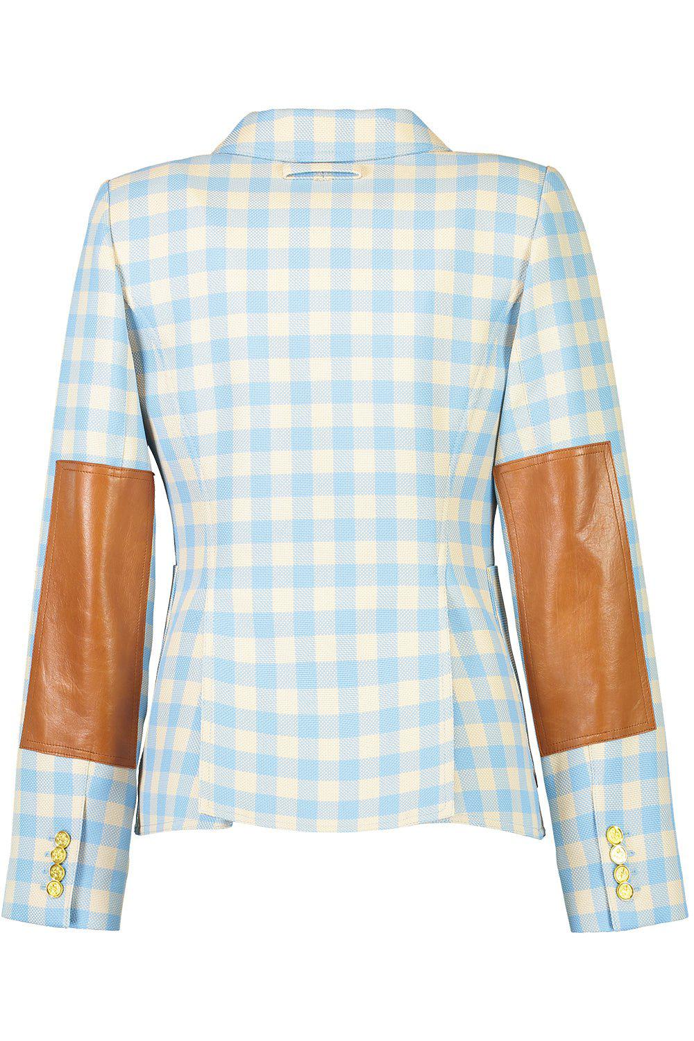 Duchess Blazer - Cornflower Check - Image 3