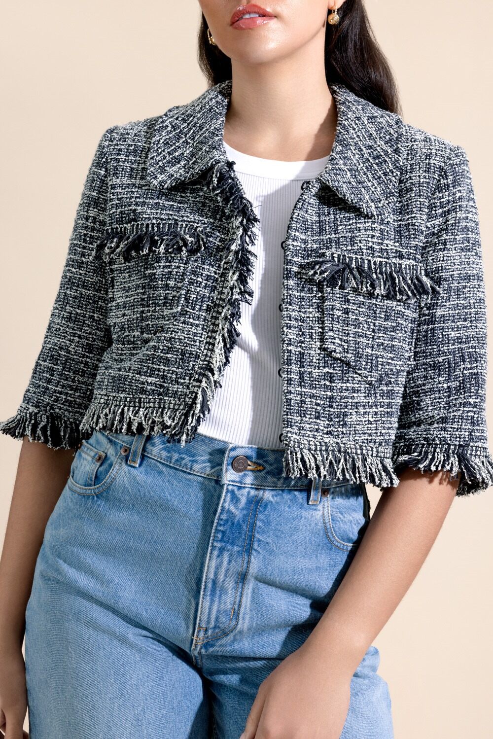 Half Sleeve Mini Jacket - Image 2