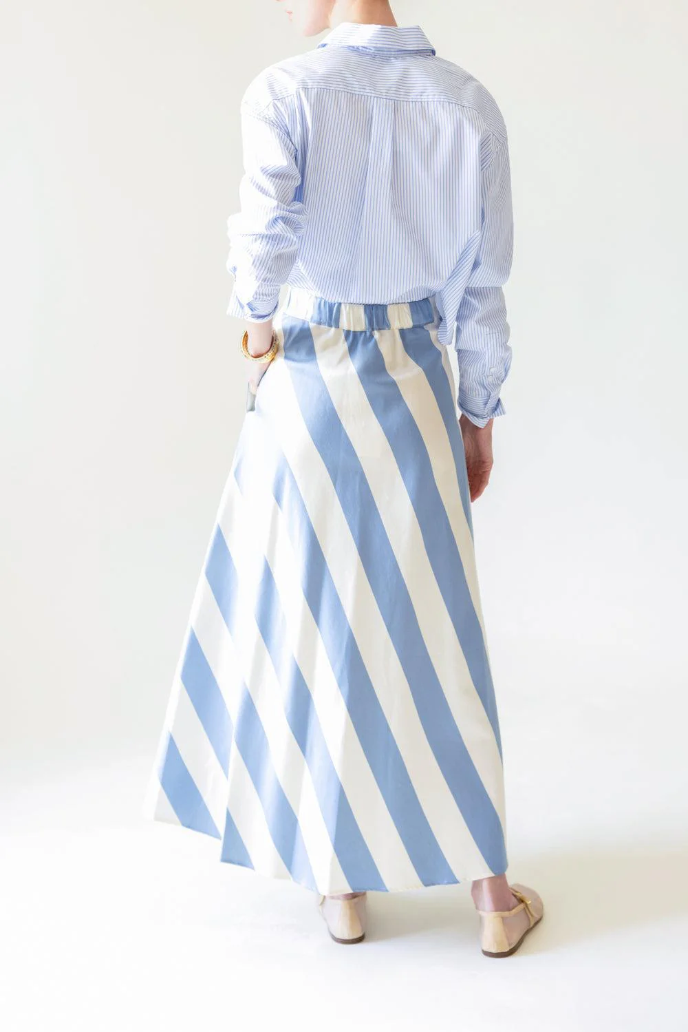 Long Sleeve Crop Shirt - Image 4