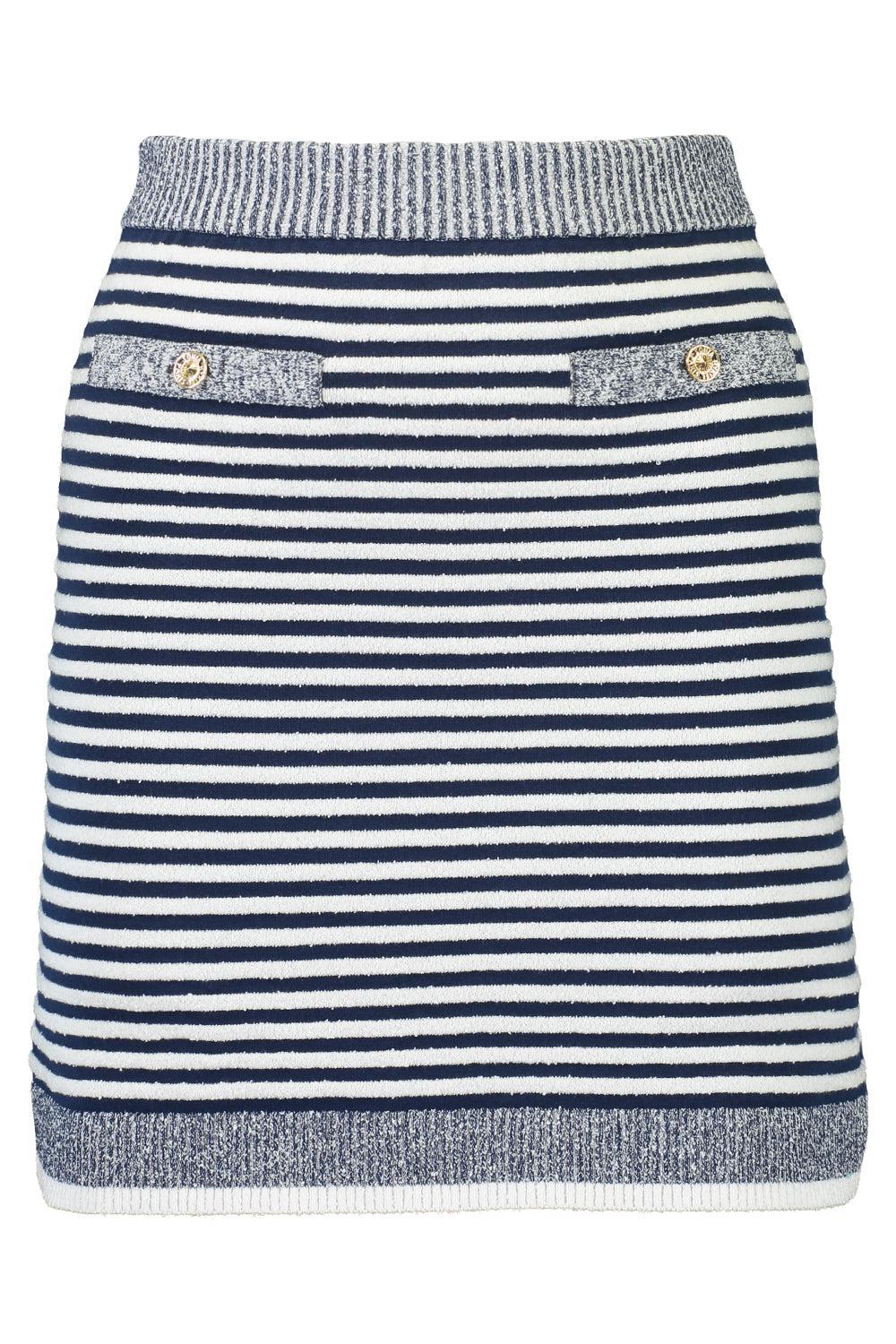 Striped Mini Skirt