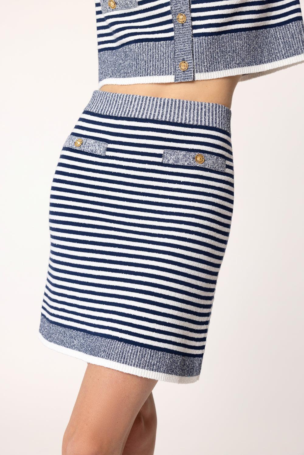 Striped Mini Skirt - Image 3