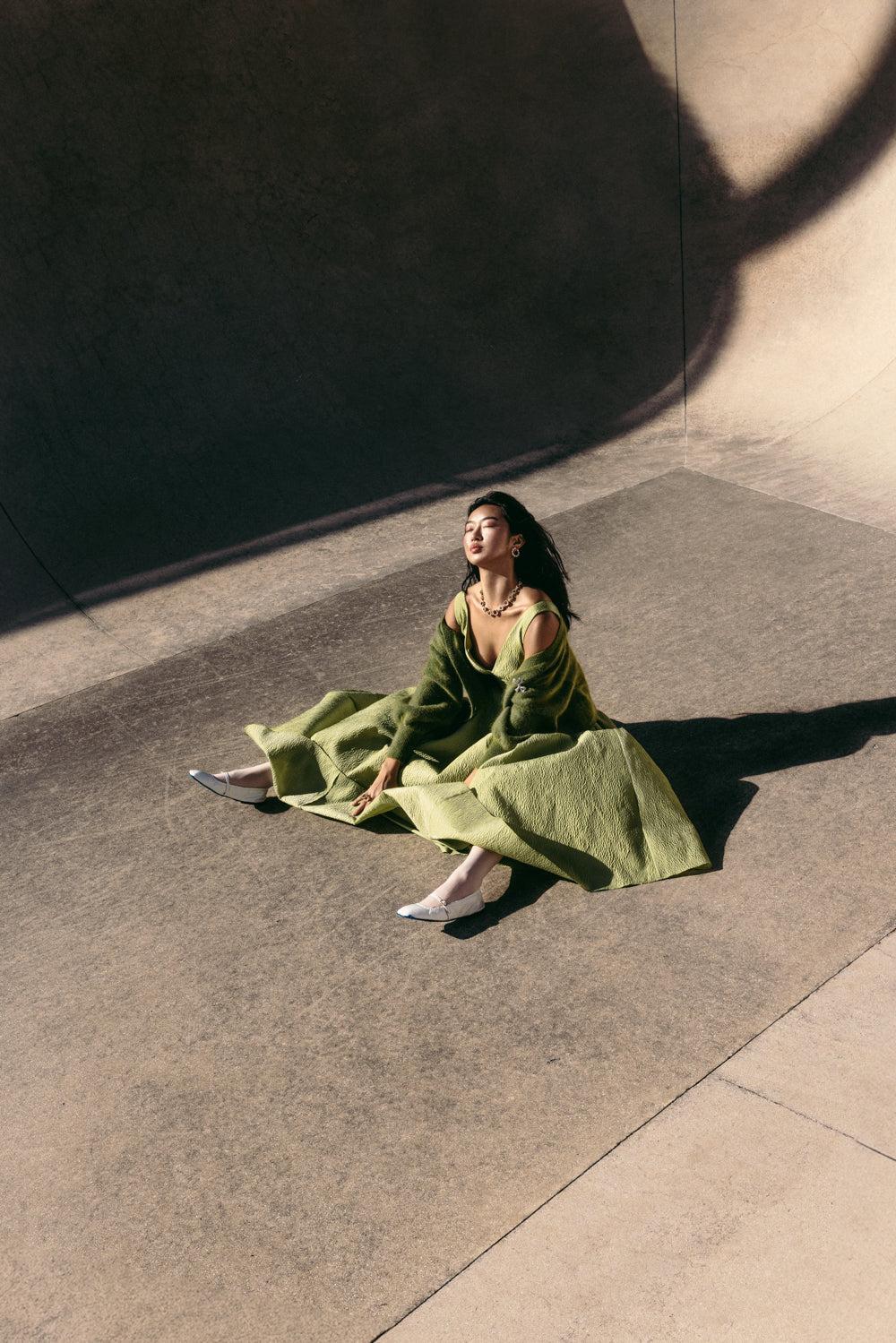SOPHIA GOWN - GREENERY - Image 4
