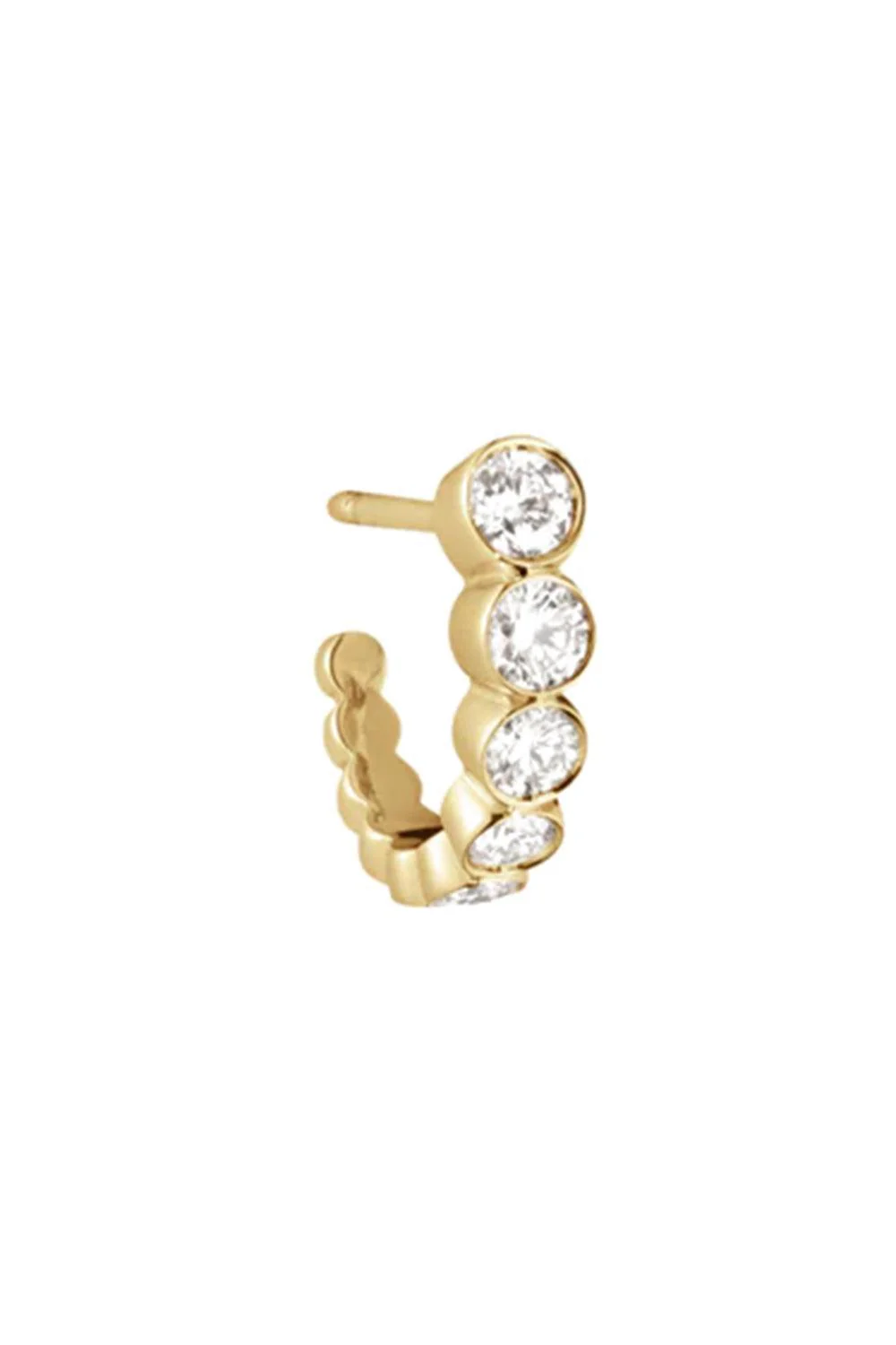 Diamond Petite Boucle Earring