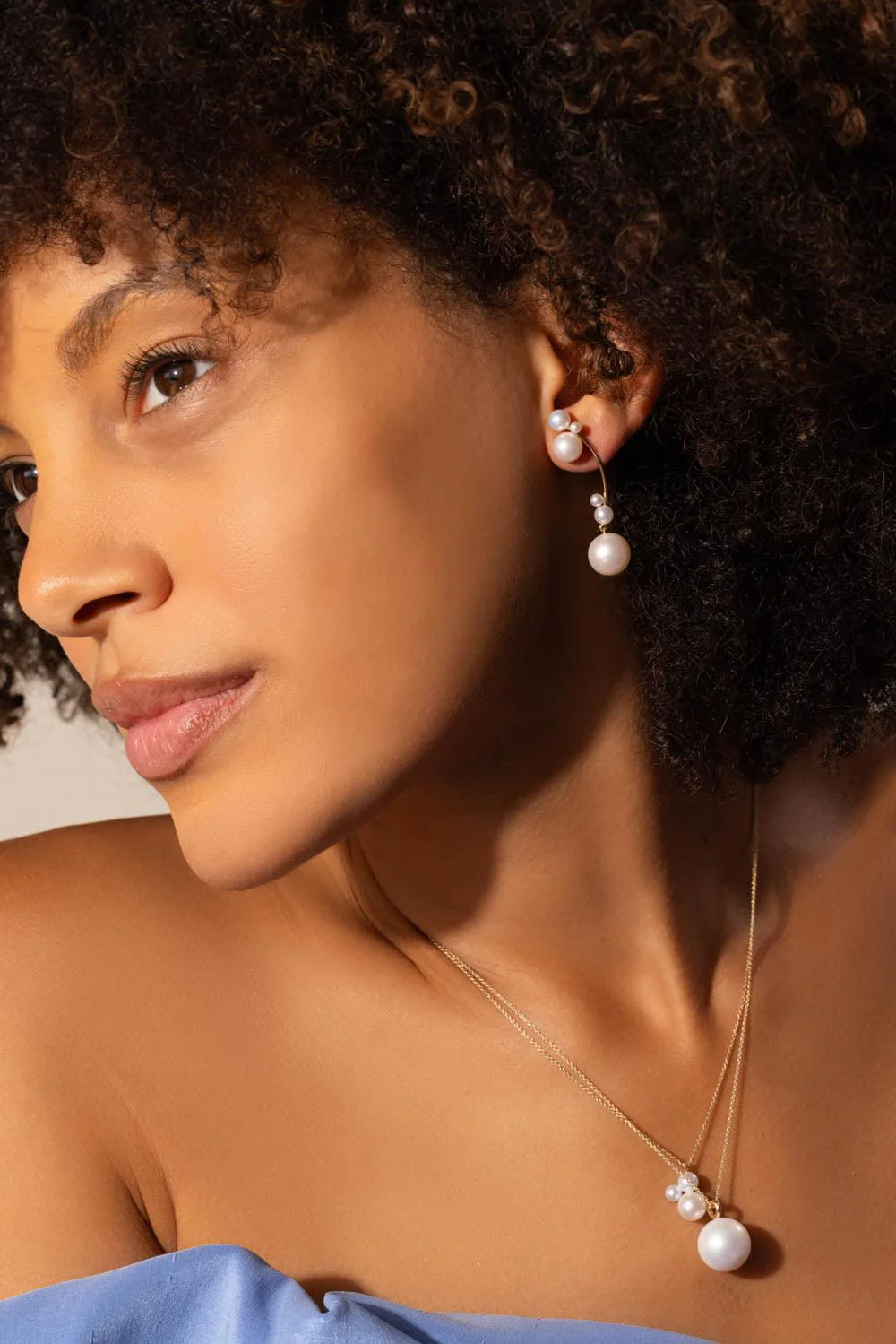 Grand Stella Perle Earring - Image 2