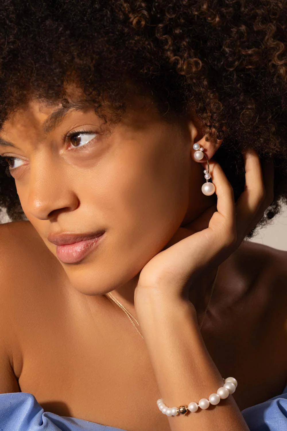 Grand Stella Perle Earring - Image 3