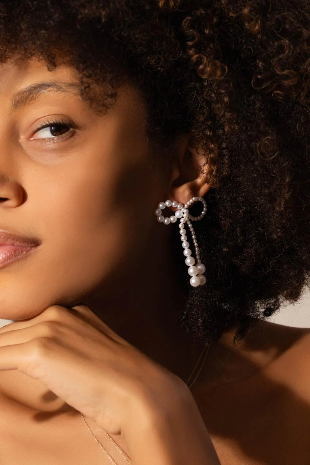 Grande Rosette De Perles Earrings - Image 4