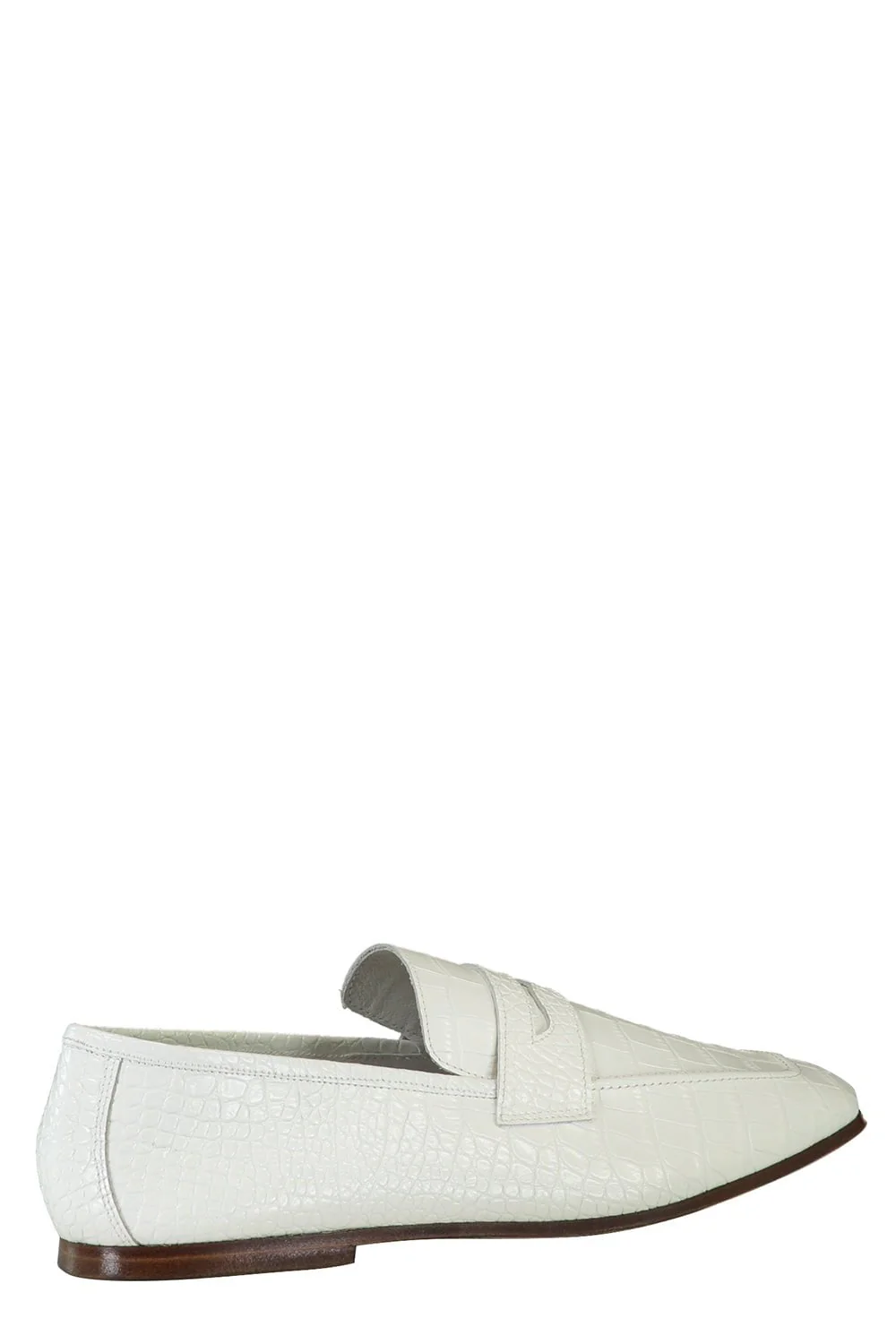 Essenziale Croc Loafer - White - Image 6