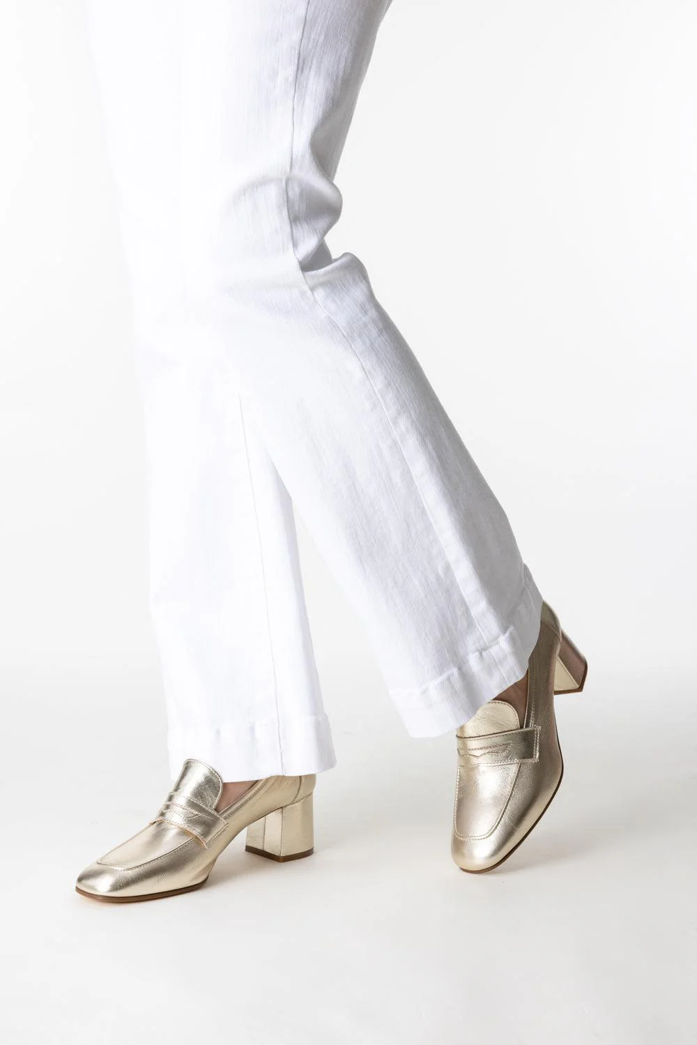 Essenziale Loafer - Gold - Image 2