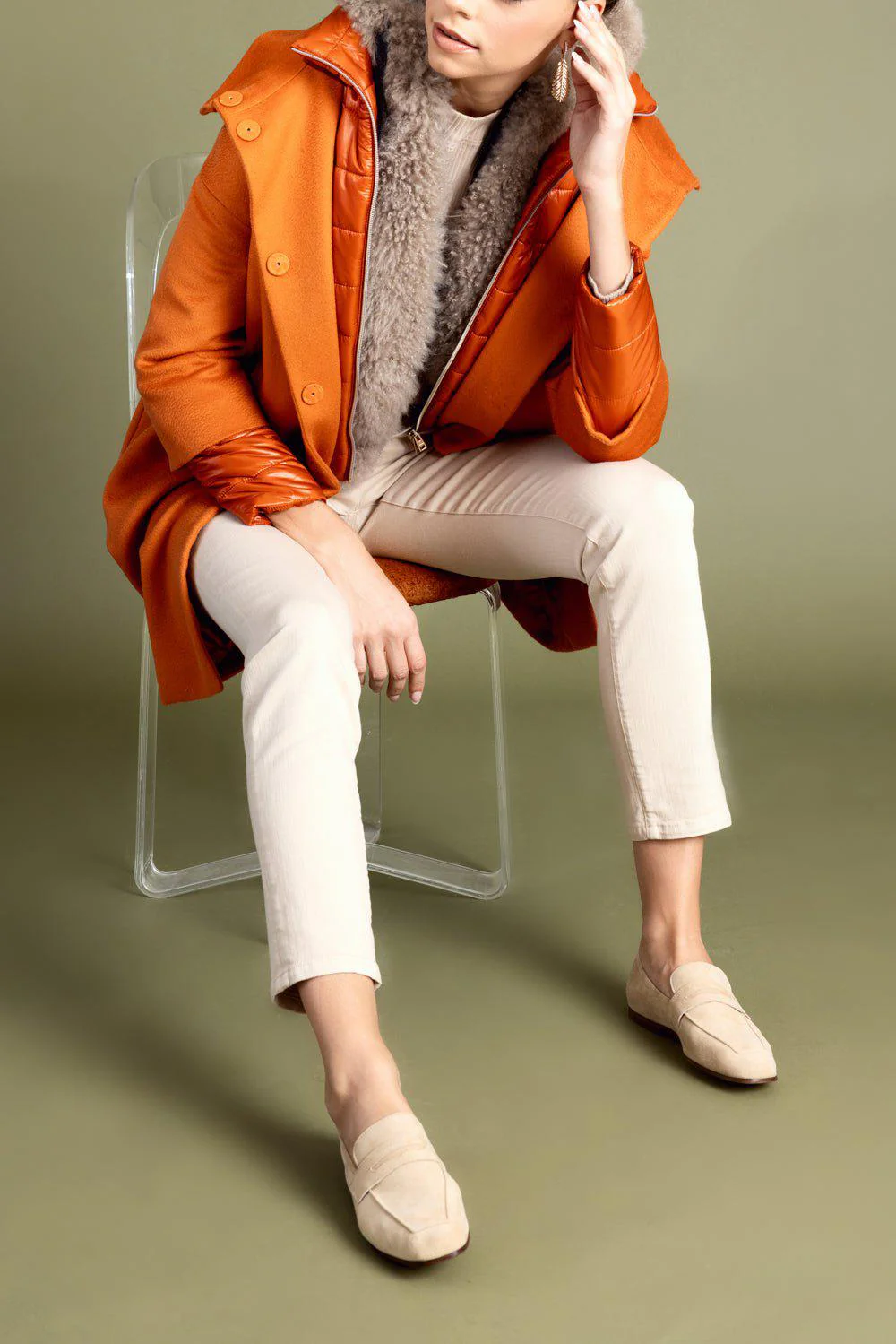 Essenziale Loafer - Pink Suede - Image 3
