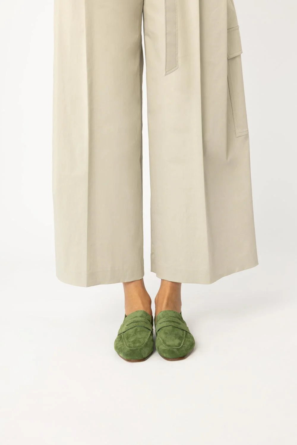 Essenziale Loafers - Green - Image 2